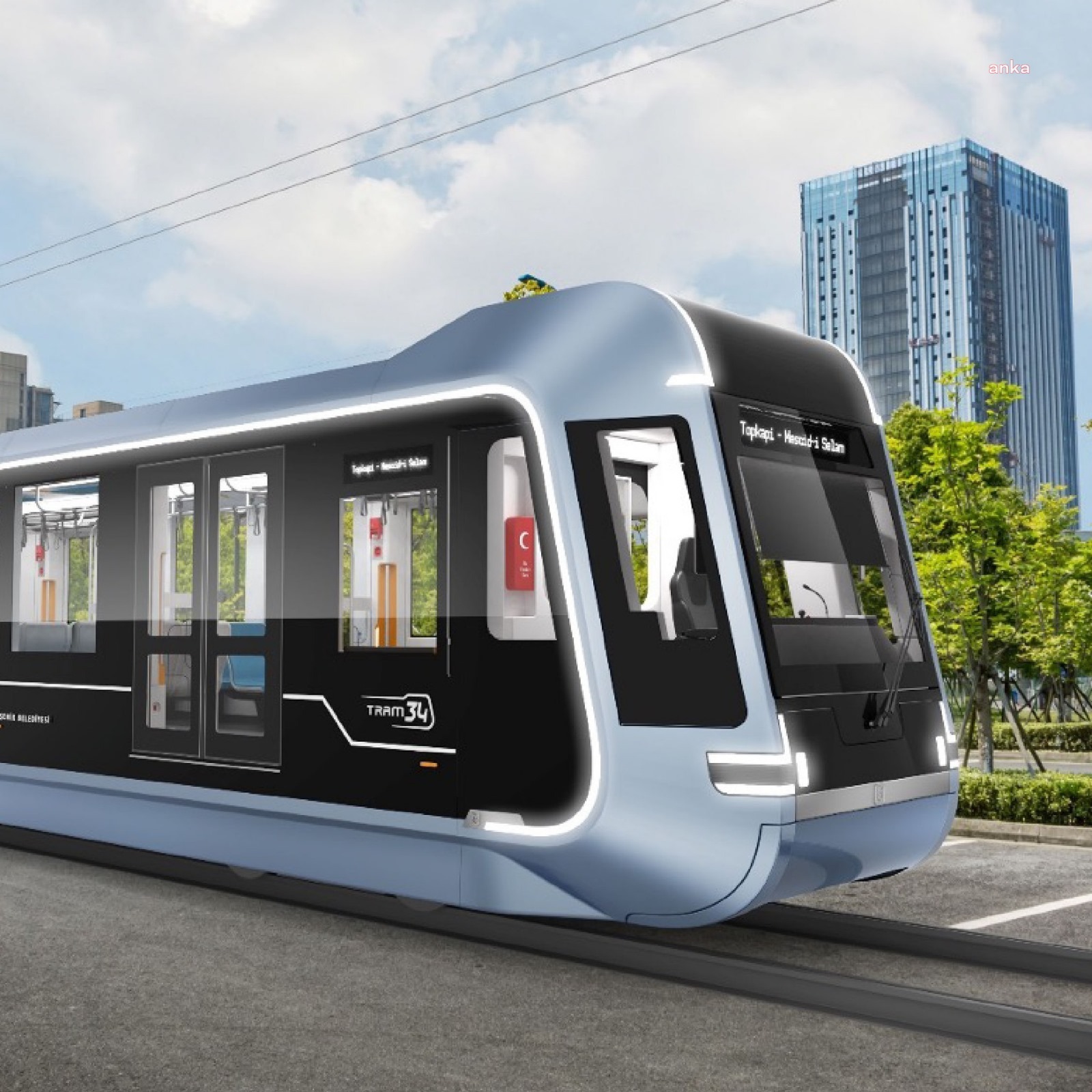 İBB'nin TRAM34 yerli raylı sistem üretimi sürüyor