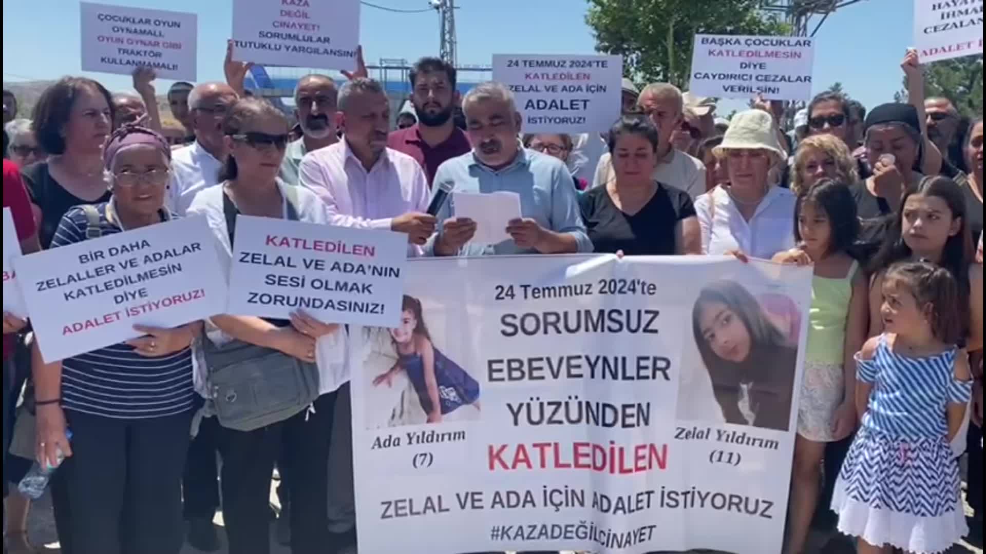 Malatya’da iki kız çocuğunun ölümüne neden olan traktör kazası davasında Adli Tıp Kurumu raporu bekleniyor