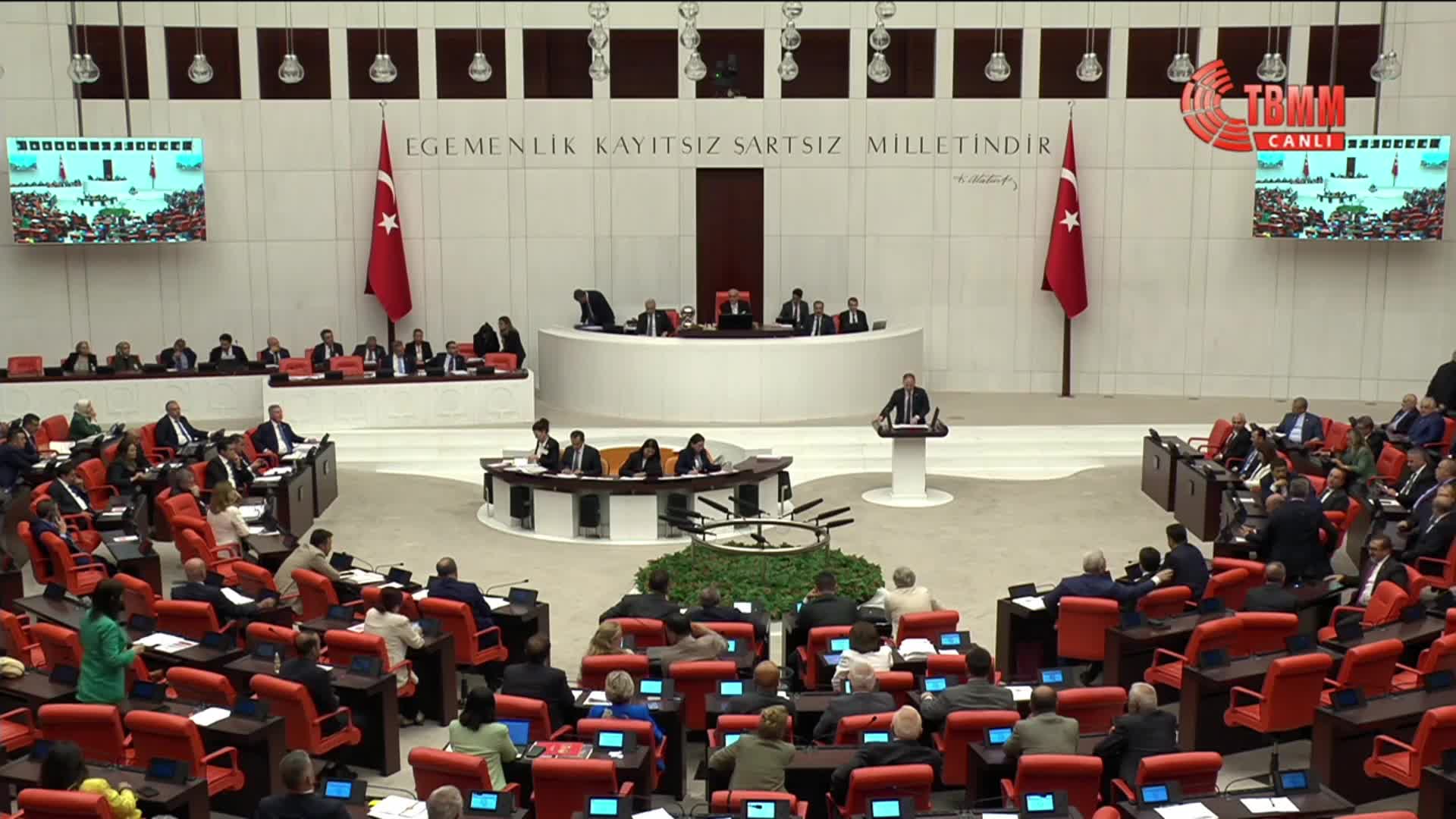 TBMM Genel Kurulu... CHP'li Yavuzyılmaz: Bu kanun teklifi, zeytinlik alanların kaderiyle ilgili domino taşlarının ilkidir