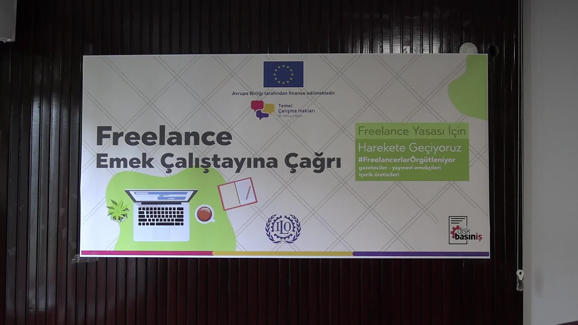 DİSK Basın-İş Sendikası'ndan freelance çalışanlara yönelik yasal düzenleme talebi... Dedeoğlu: "Yasal boşlukları ortadan kaldıracak bir düzenlemeyi hep beraber oluşturalım"