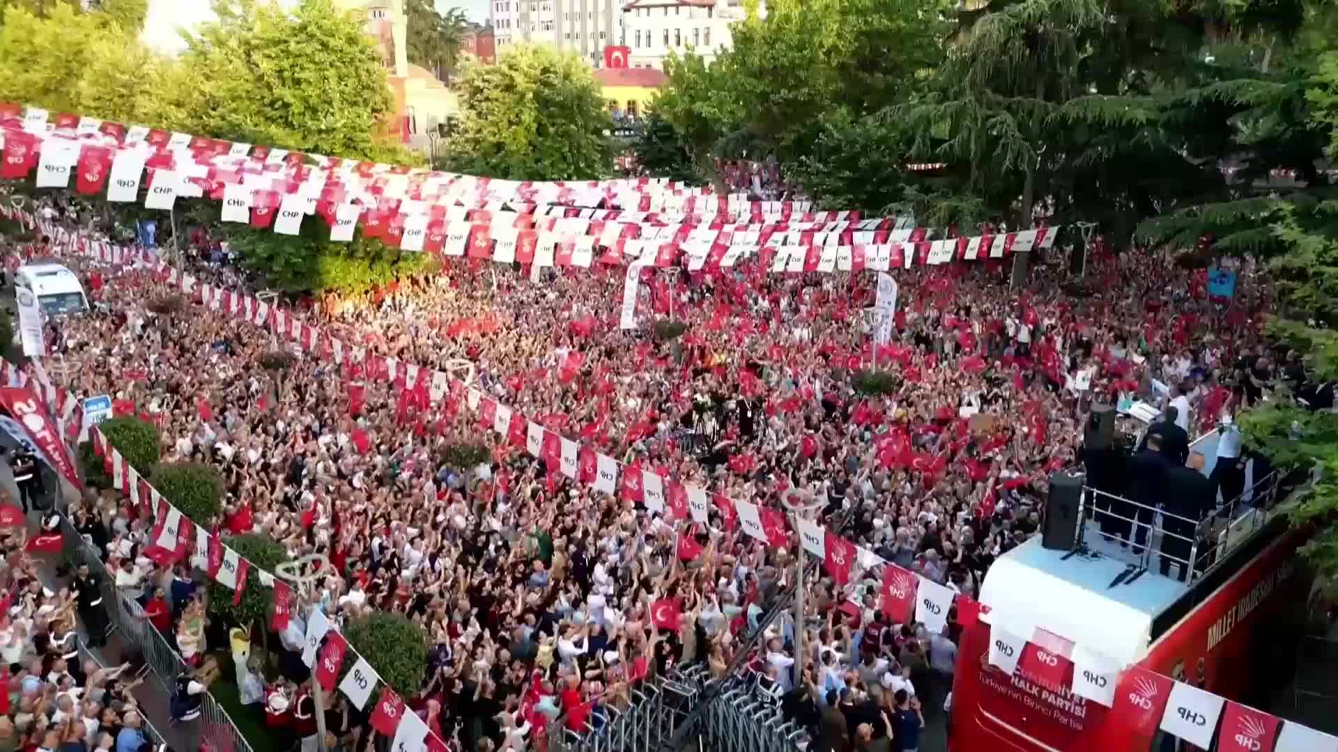 CHP'nin Millet İradesine Sahip Çıkıyor Mitingi... Özel: Hemşehriniz cumhurbaşkanı olacak