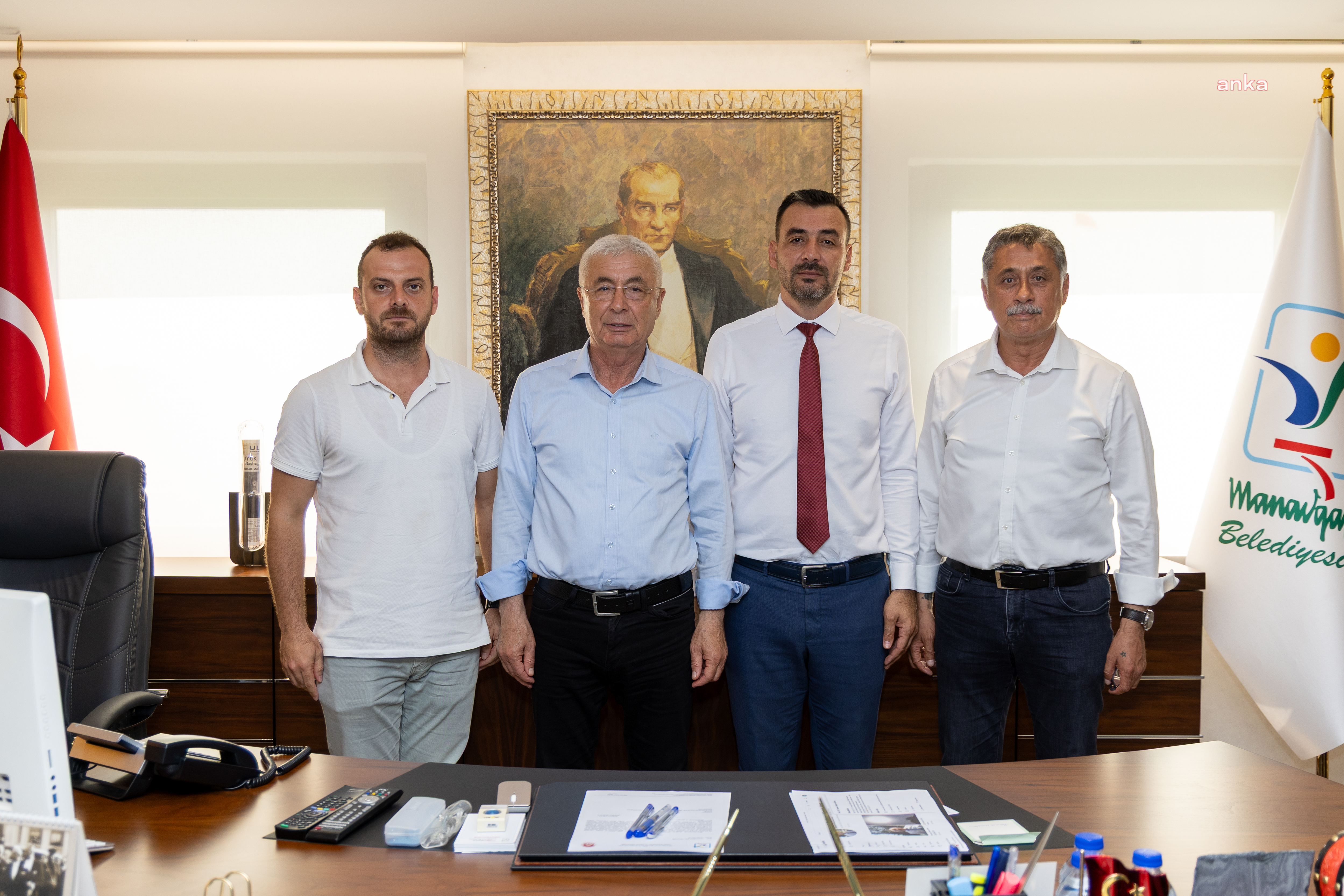 CHP heyetinden Manavgat Belediye Başkan Vekili Çiçek'e ziyaret