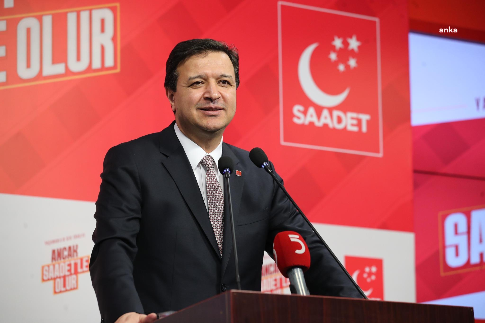 Saadet Partisi  Genel Başkanı Arıkan’dan, 24. kuruluş yıl dönümü mesajı