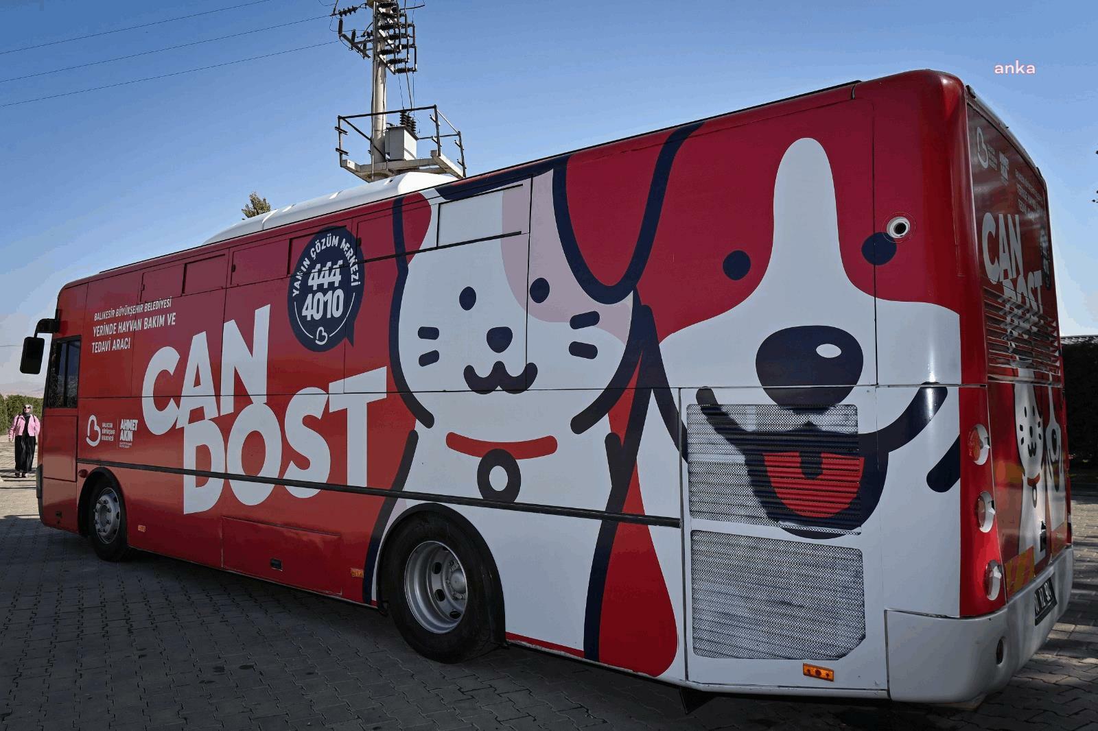 Balıkesir Büyükşehir Belediyesi Can Dost Mobil Hayvan Bakım ve Tedavi Aracı, temmuz-ağustos programına Bigadiç’ten başlıyor