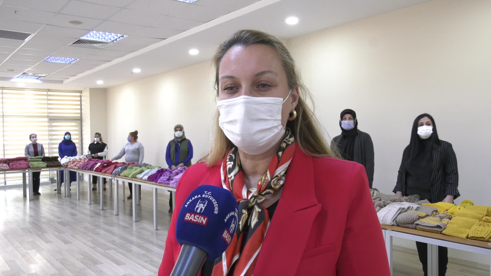 ANKARA BÜYÜKŞEHİR KADIN LOKALLERİNDEN SIMSICAK BİR DESTEK