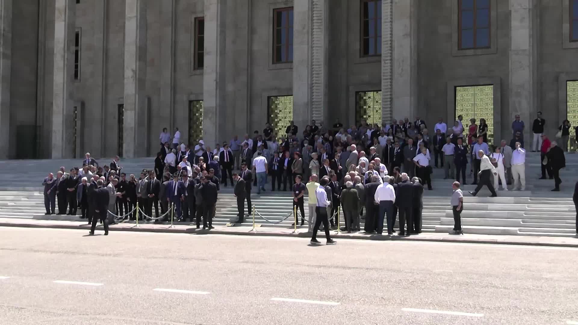 Altan Öymen için TBMM'de cenaze töreni düzenlendi