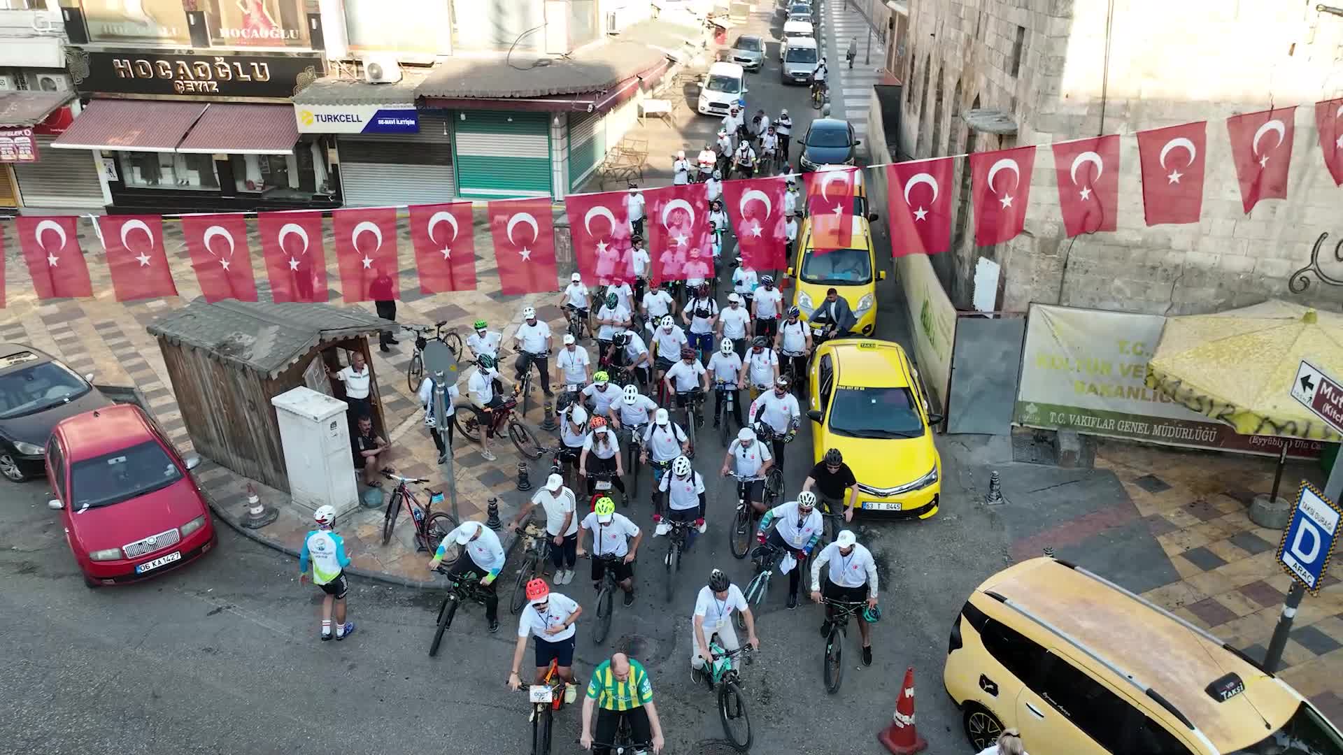 Göbeklitepe’de pedallar Klaus Schmidt anısına çevrildi