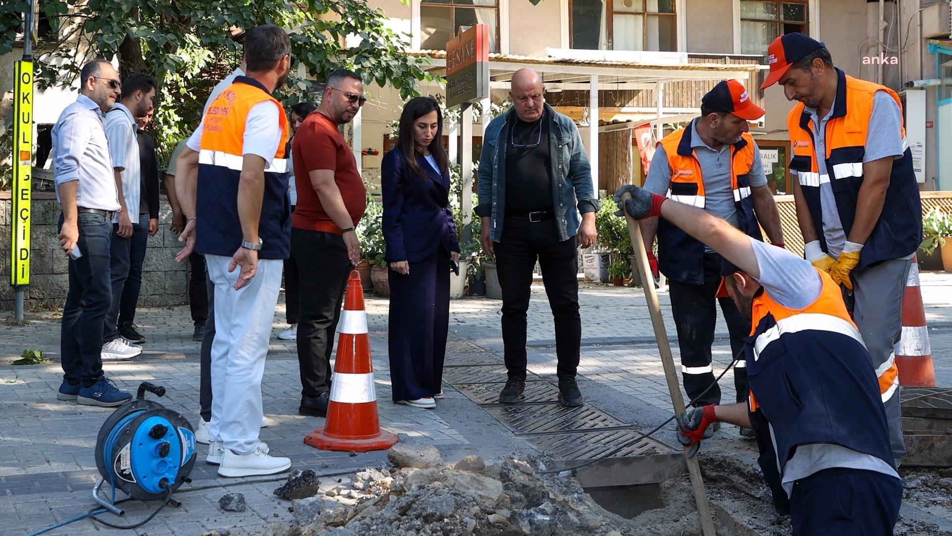 Beykoz Belediyesi'nin saha çalışmaları, Mahmutşevketpaşa'da devam etti