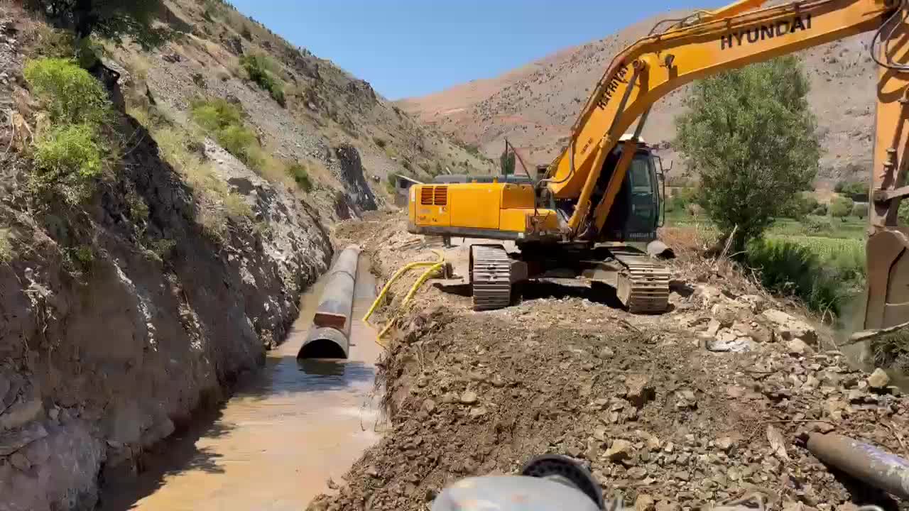 Adıyaman’da Havşeri İsale Hattı yenileme çalışmalarında sona gelindi