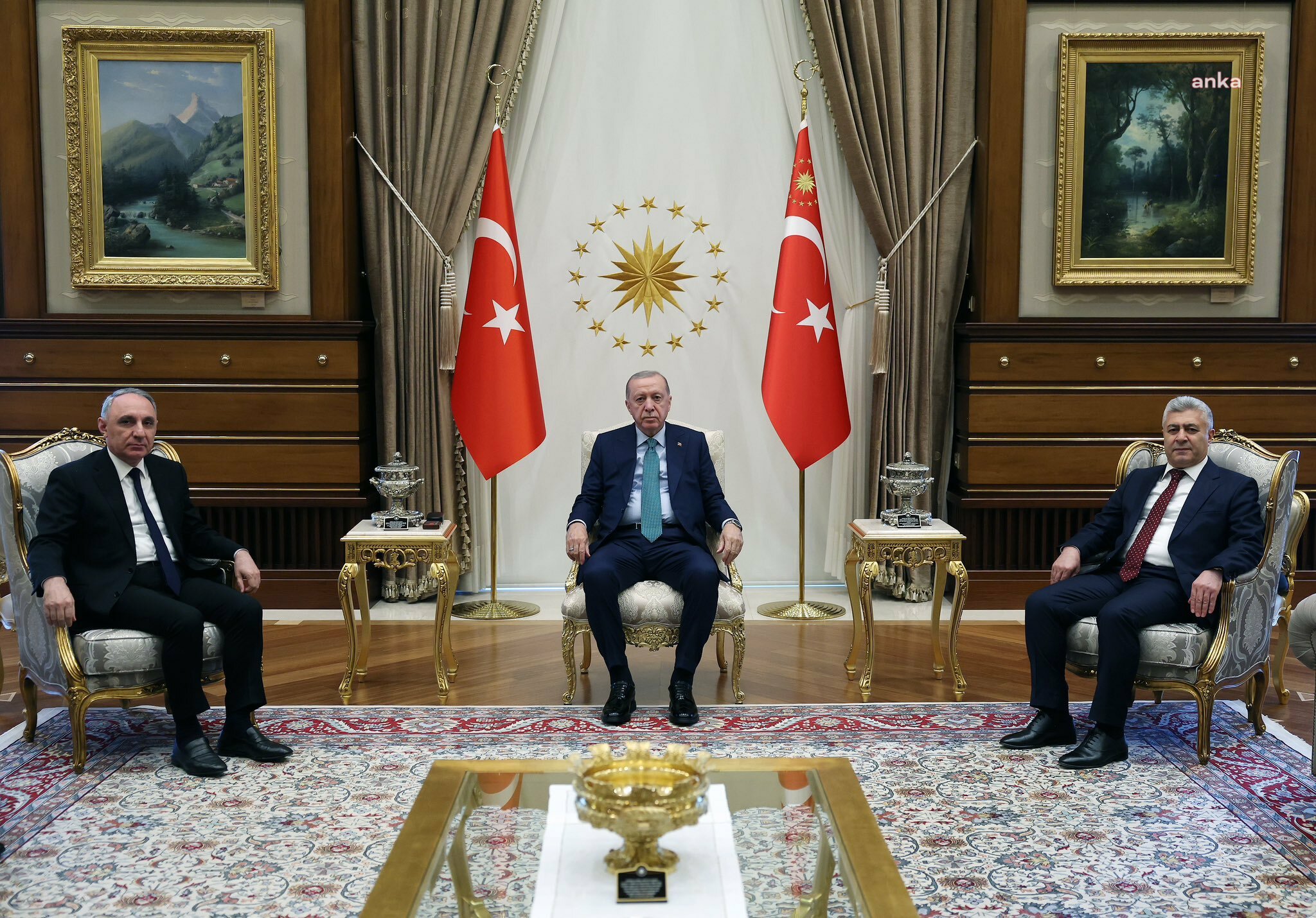 Cumhurbaşkanı Erdoğan, Azerbaycan Başsavcısı Aliyev'i kabul etti