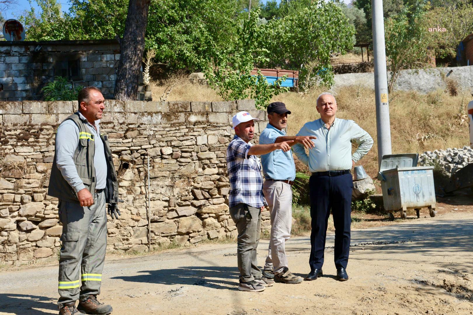 Çine Belediye Başkanı Kıvrak: "Muhtarlarımızdan ve vatandaşlarımızdan gelen talepleri yerinde dinliyor, çözüm üretiyoruz"