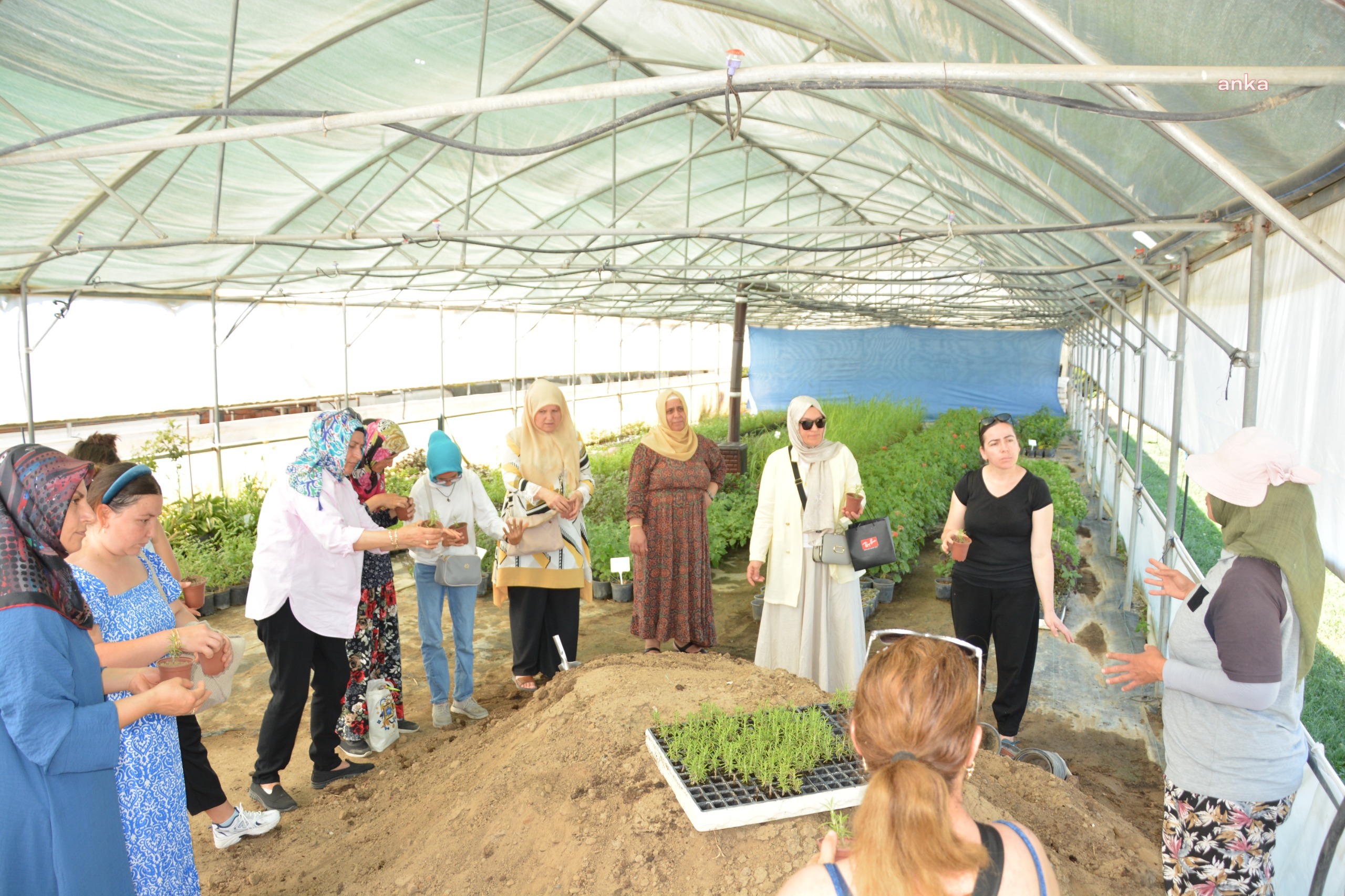 Burhaniye Aile Destek Merkezi kursiyerlerinden BAÇEM’e ziyaret