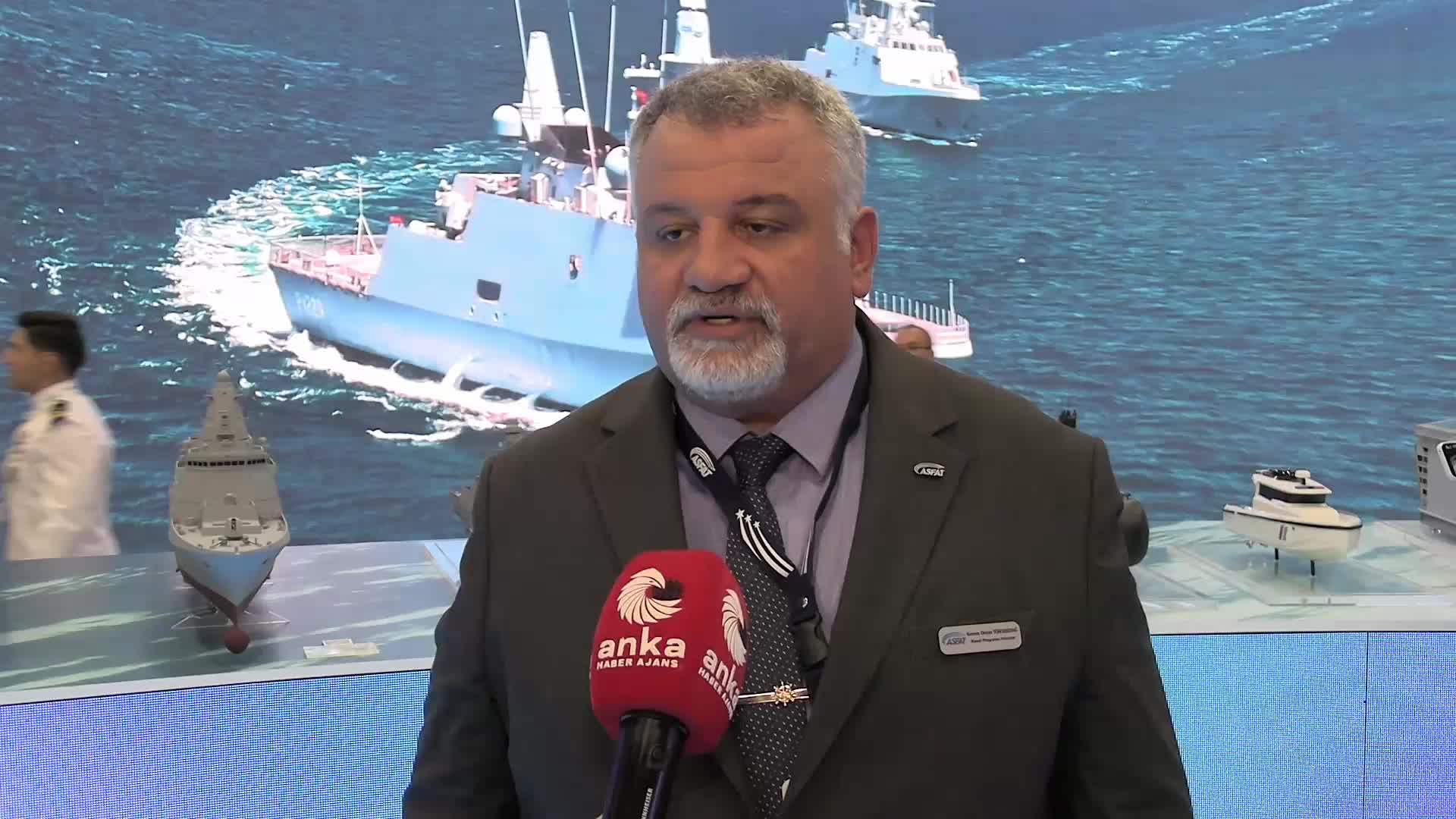 ASFAT Deniz Programları Direktörü Yüksekdağ: Deniz platformlarımız IDEF-2025 kapsamında yoğun ilgiyle karşılanıyor