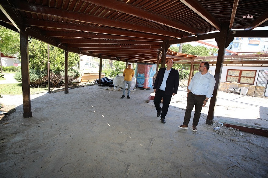 Menderes'te Sunal Tülbentçi Parkı yeni yüzüyle hizmete açıldı