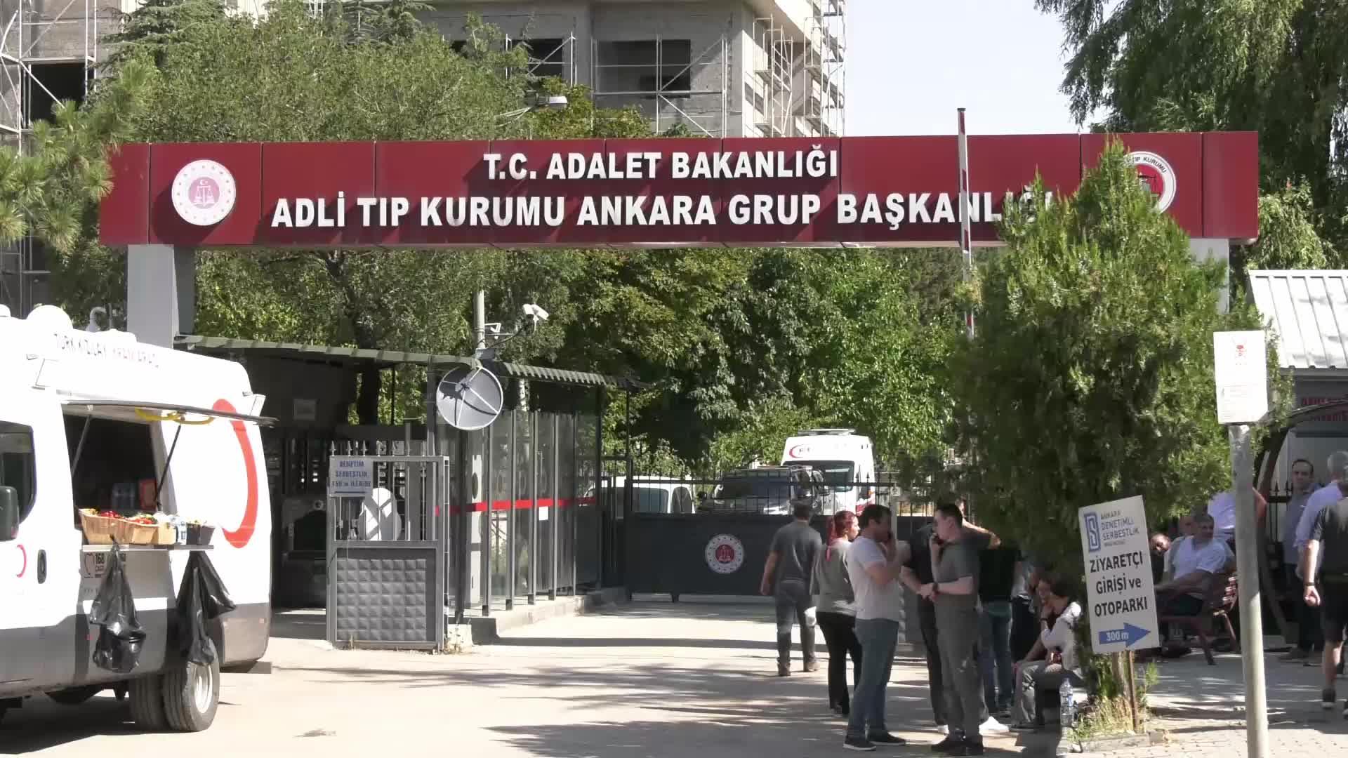 Orman yangınına müdahale sırasında yaşamını yitirenlerin naaşları Ankara Adli Tıp Kurumu Grup Başkanlığı’nda