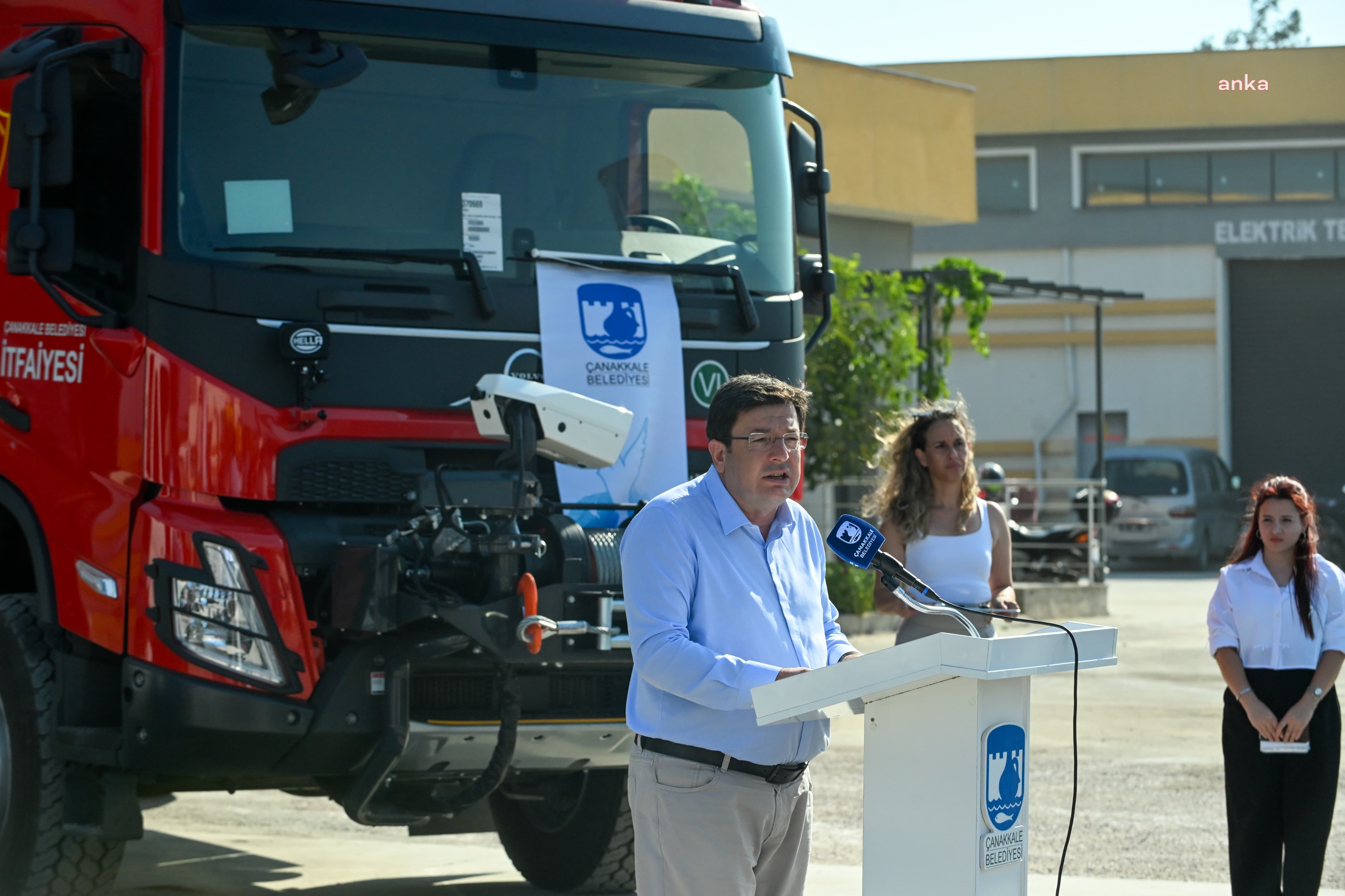 Çanakkale Belediyesi’nin araç filosu güçleniyor
