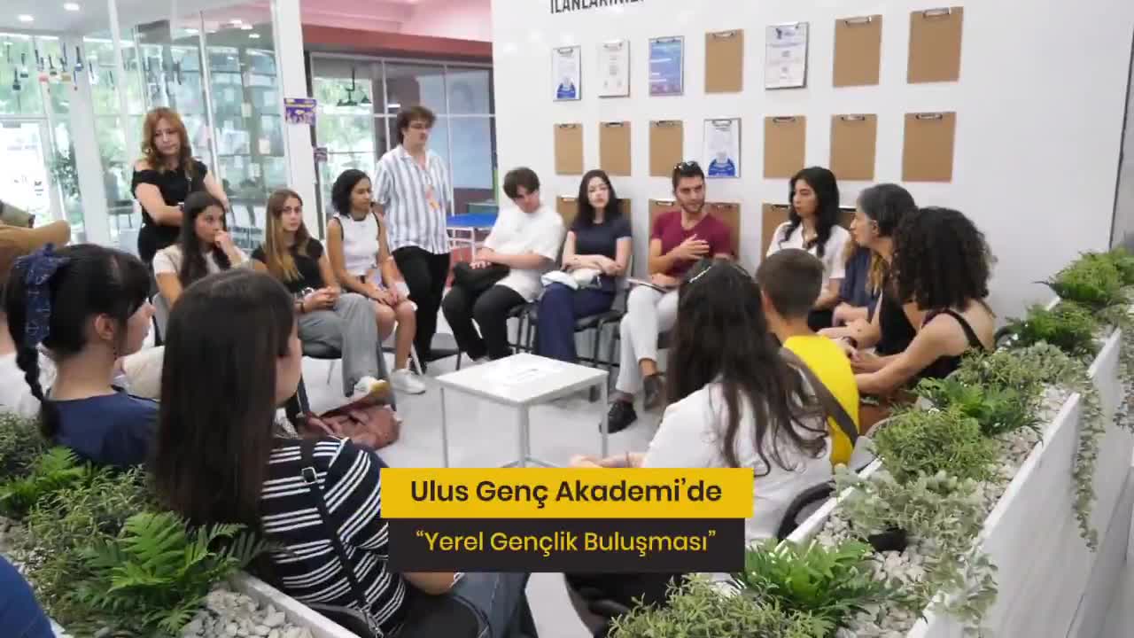 Genç Akademi Ulus’ta “Yerel Gençlik Buluşması”