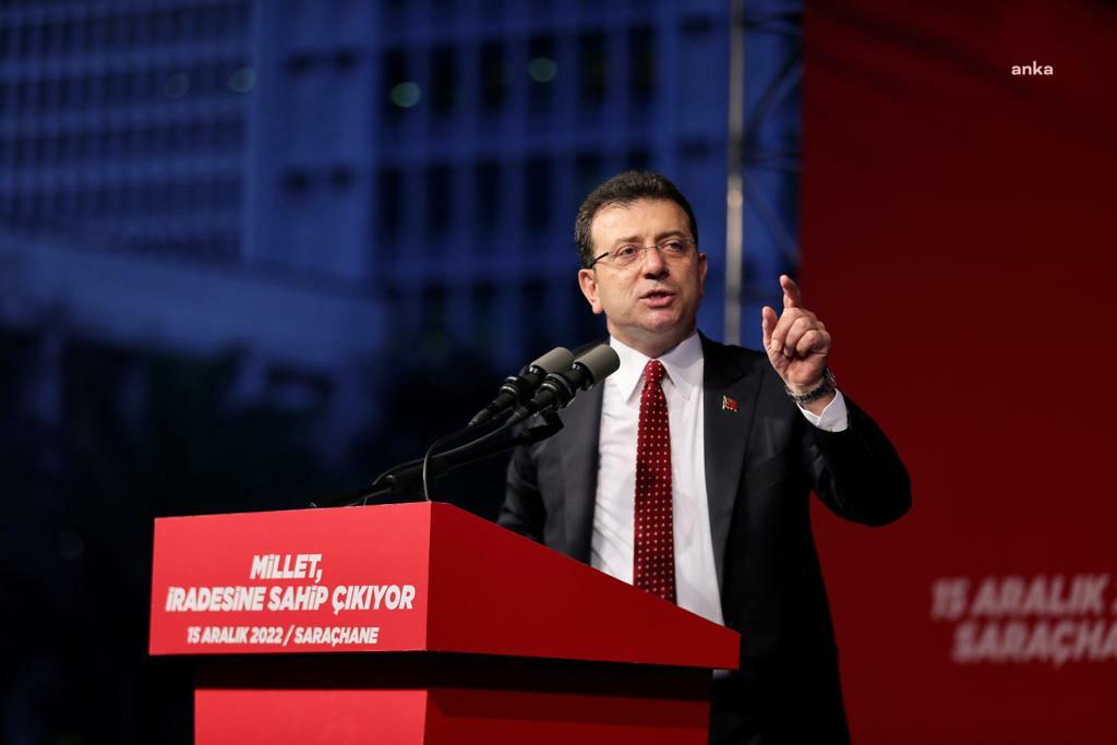 İmamoğlu: Demokrasiye darbe yaparak ekonomi düzelmez