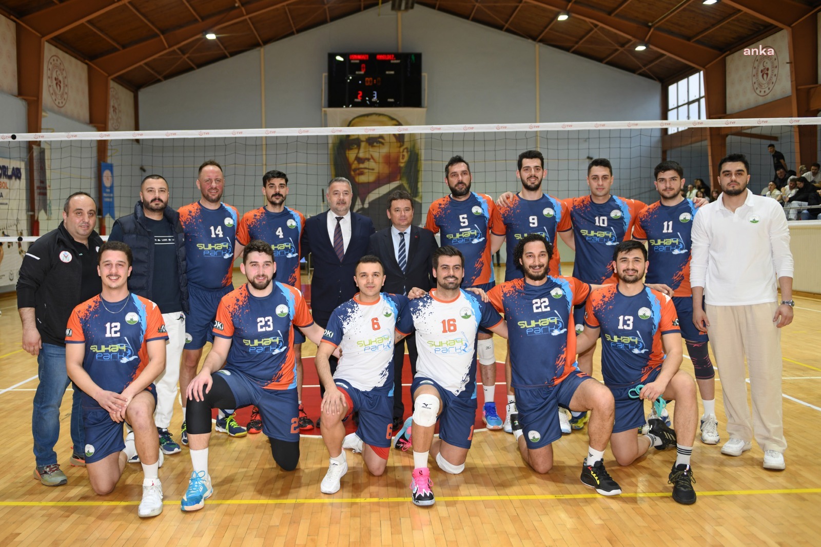 Osmangazi Belediyespor Voleybol Takımı 1. lige yükseldi
