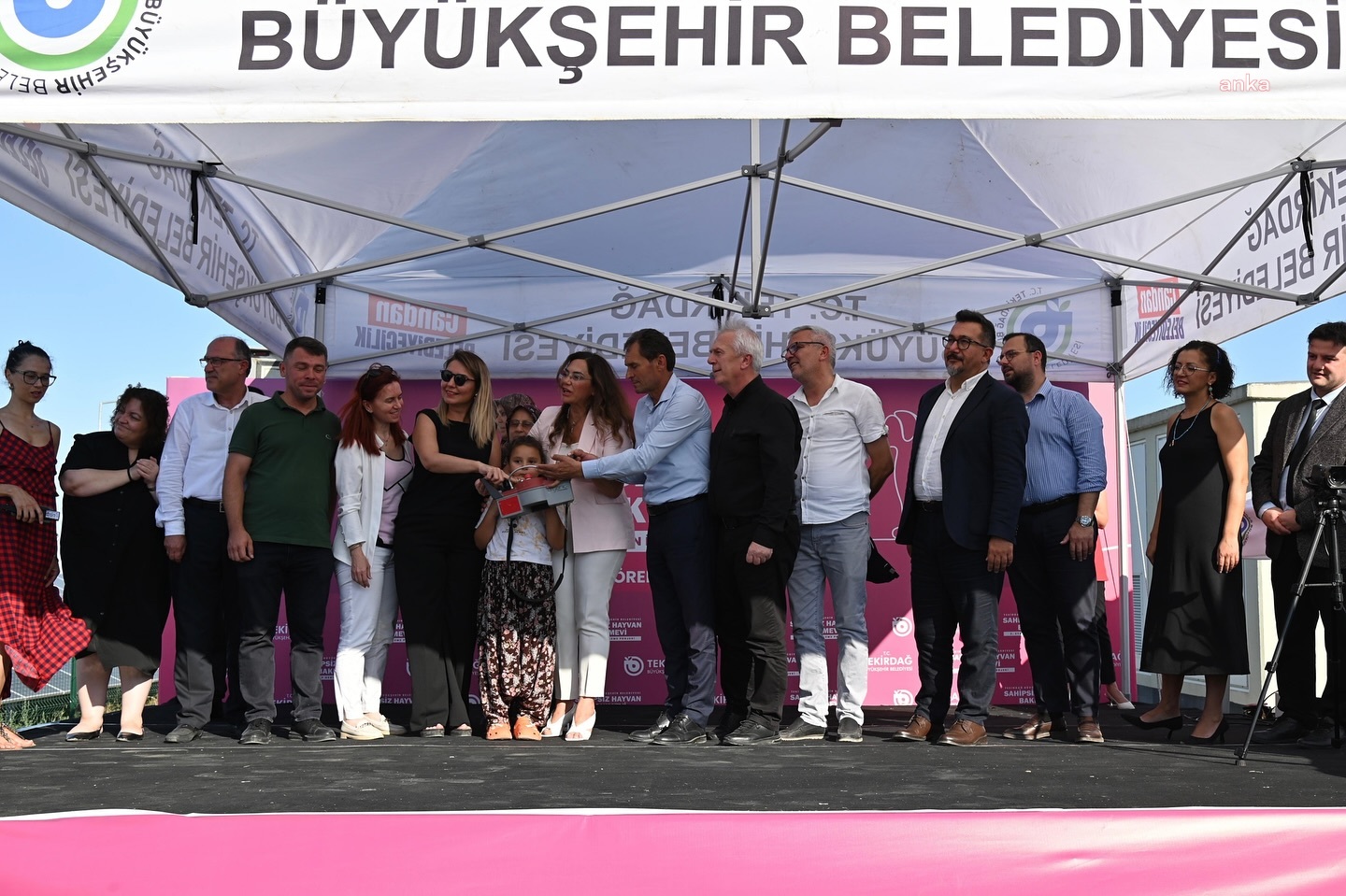 Tekirdağ Büyükşehir Belediyesi, Sahipsiz Hayvan Bakımevi’nin ikinci etabının temelini attı
