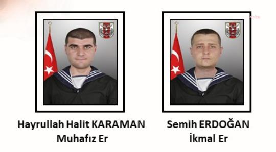 Bakan Güler'den İskenderun'da şehit olan er Karaman ve er Erdoğan için taziye
