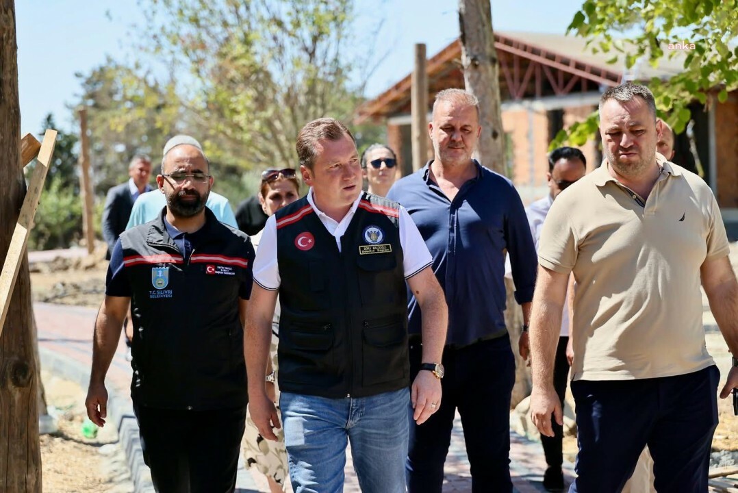 Silivri Belediye Başkanı Balcıoğlu, Çeltik’teki sosyal tesis projesini yerinde inceledi