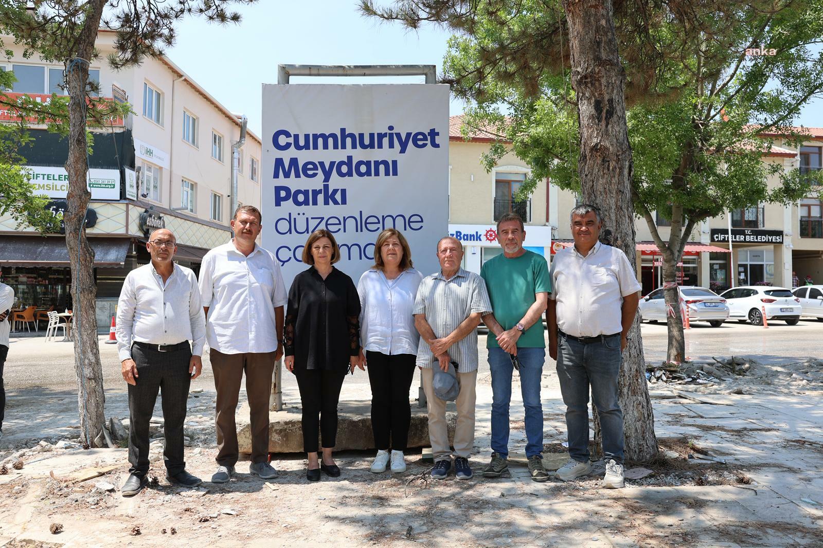 Eskişehir Büyükşehir Belediye Başkanı Ünlüce’den Çifteler’e ziyaret