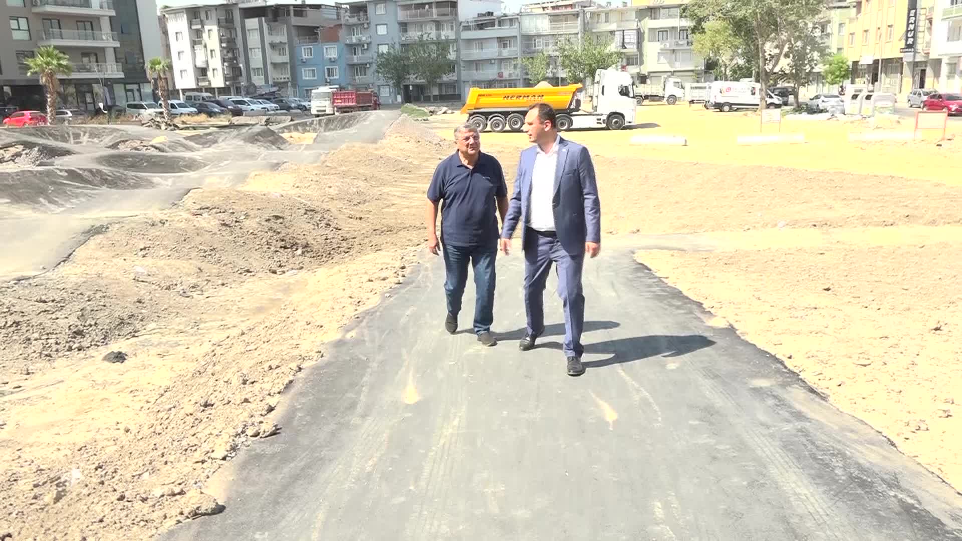 Bornova Belediyesi'nden Bisiklet Performans Parkı projesi