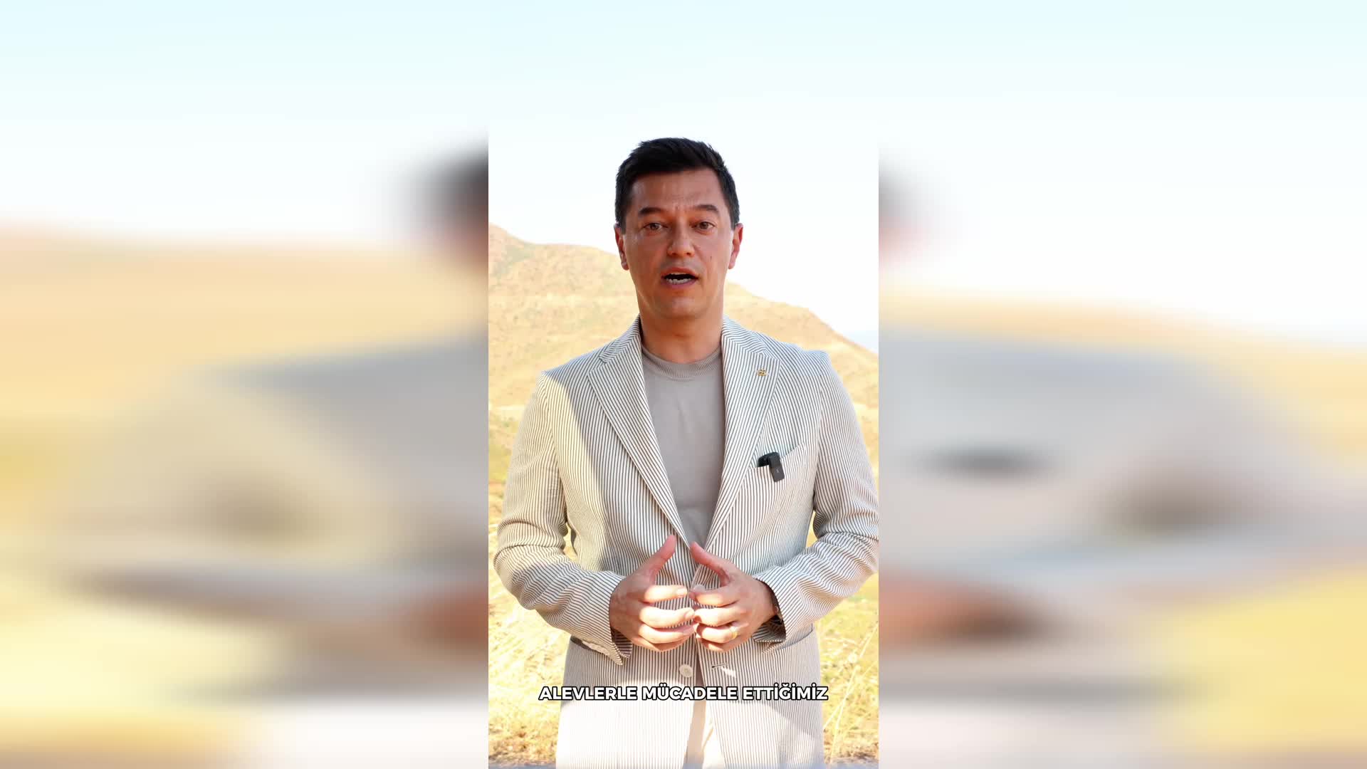 Marmaris Belediye Başkanı Ünlü: "Ormanlık alanlarda kesinlikle ateş yakmamanızı, cam, şişe gibi atıkları doğaya bırakmamanızı önemle rica ediyoruz"