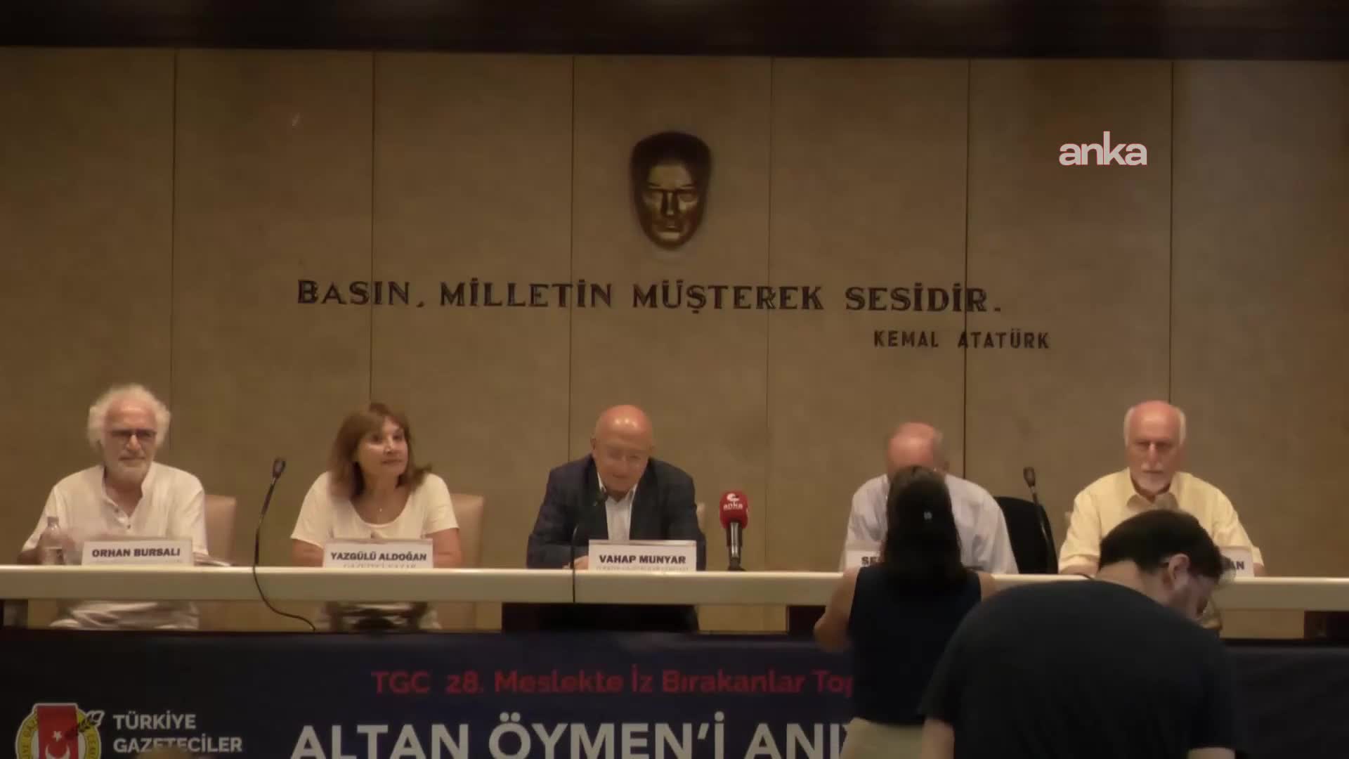 TGC, Meslekte İz Bırakanlar toplantılarının 28’incisinde Altan Öymen anıldı