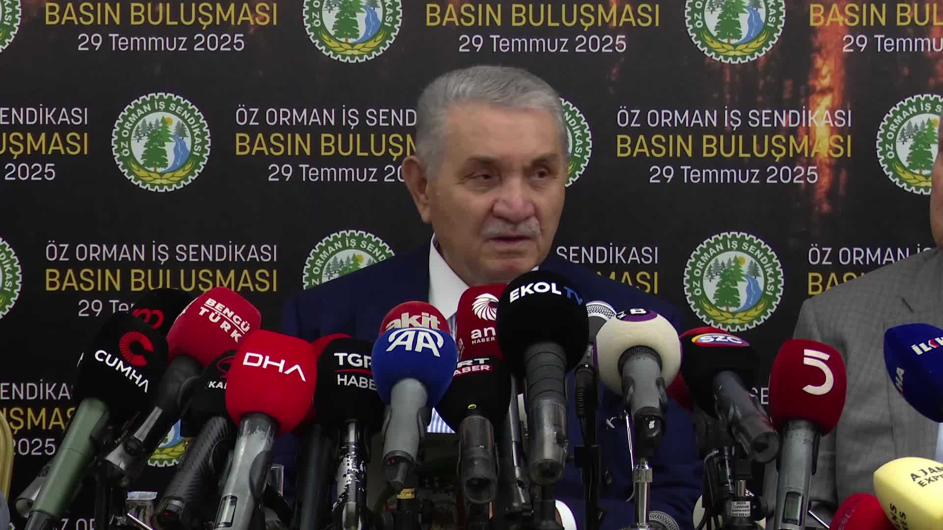 Öz Orman-İş Sendikası Genel Başkanı Aslan: "Doğayı yok edersek, yaban hayatı yok edersek bunun bedelini bir yerlerden öderiz"