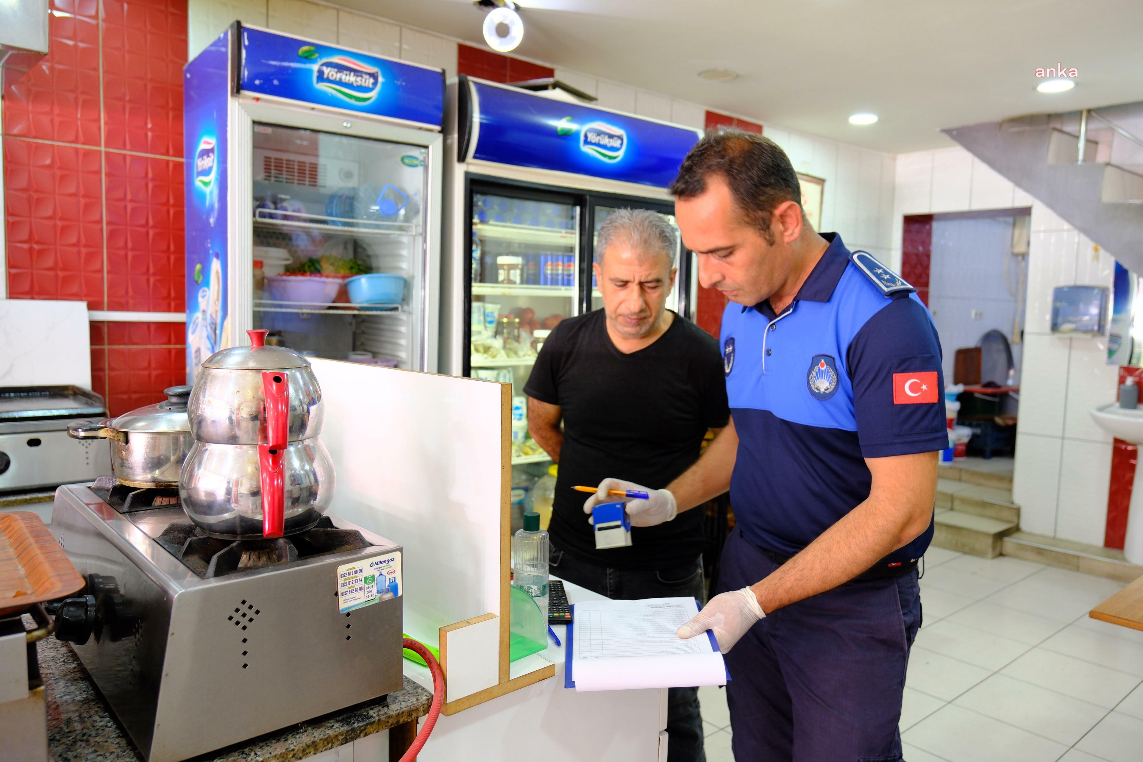 Ceyhan Belediyesi Zabıta Müdürlüğü’nden gıda güvenliği denetimi