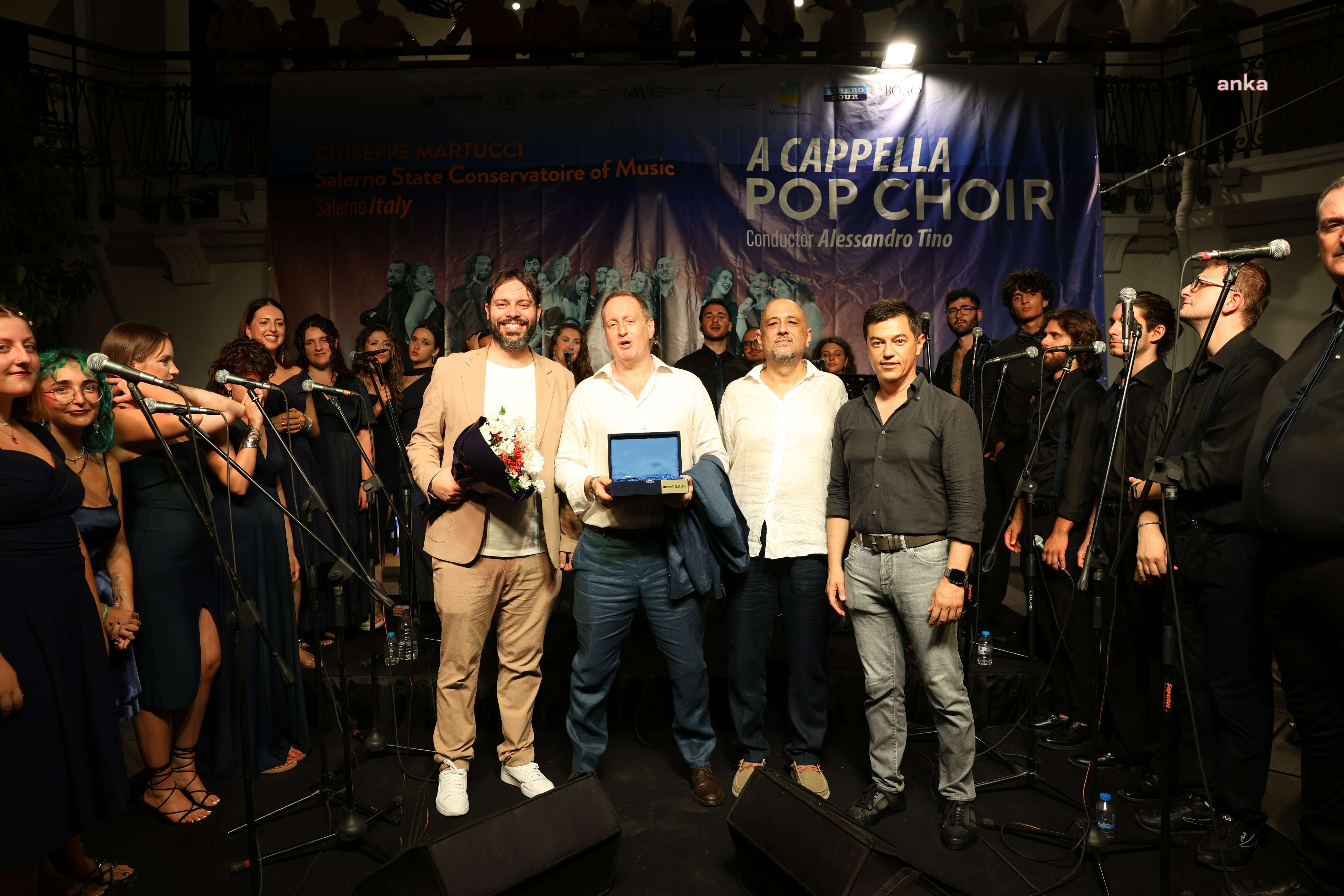 Pop A Cappella Korosu, Marmaris’te müzikseverlerle buluştu