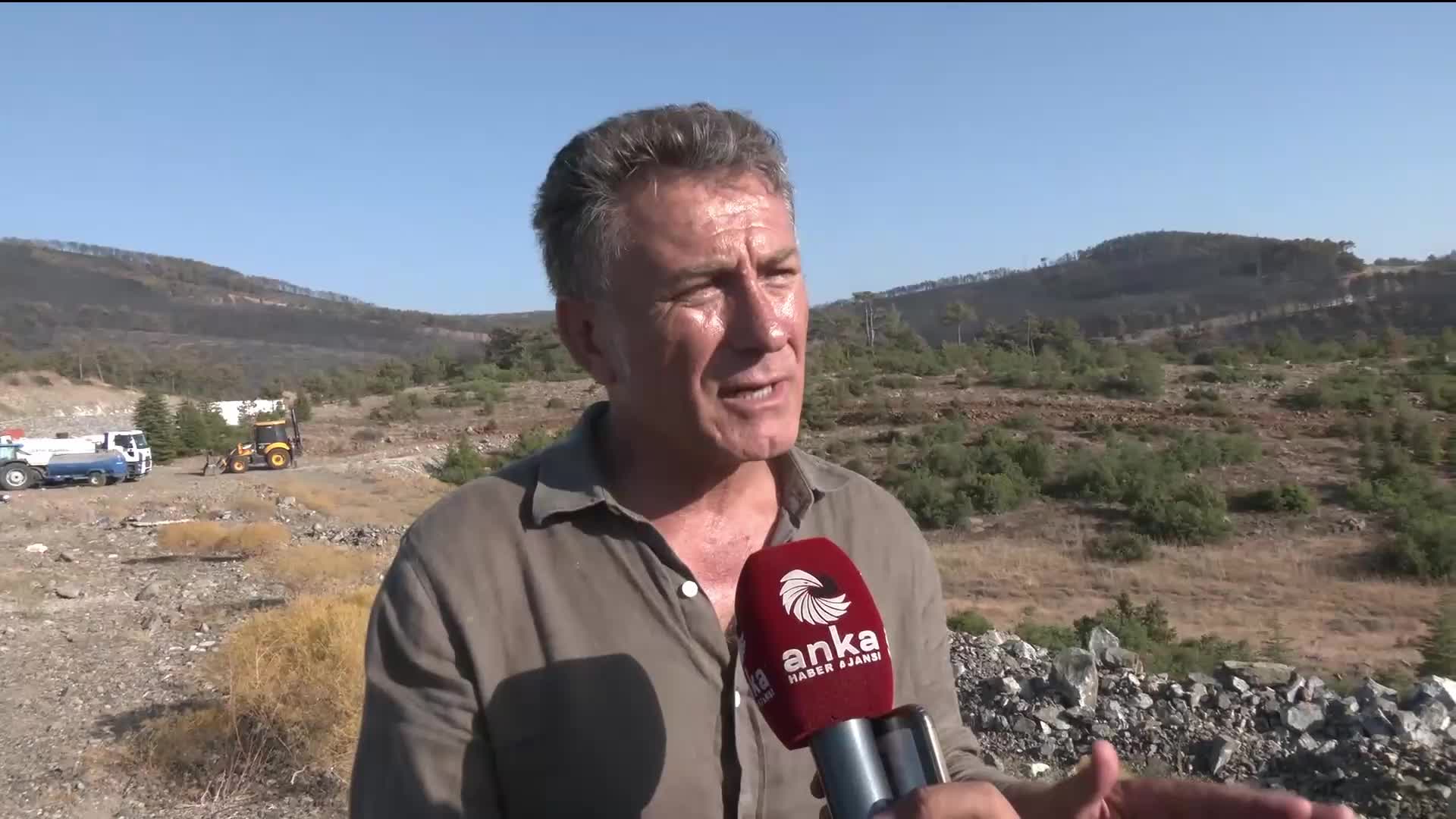 CHP’li Sarıbal: Yangının kaynağı da enerji nakil hatları olabilir