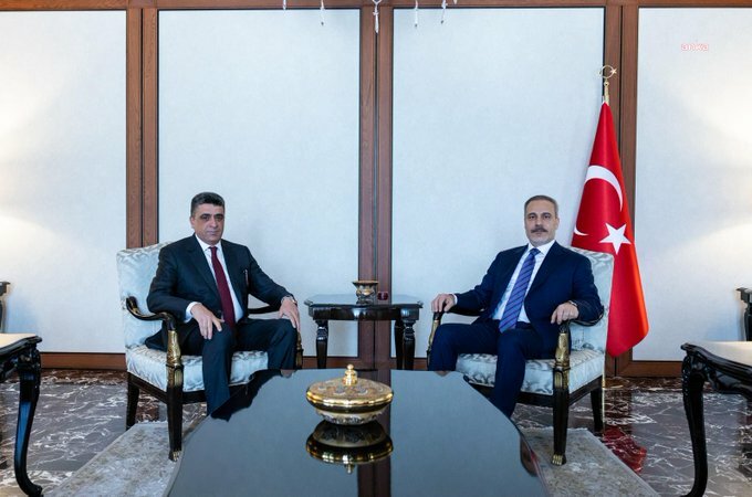 Dışişleri Bakanı Fidan, Libya Sayıştay Başkanı Şakşak ile görüştü