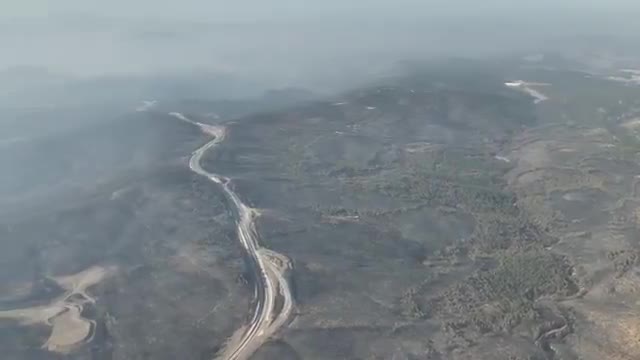 Bursa Büyükşehir Belediyesi'nden Harmancık'taki yangına ilişkin açıklama: "Ekiplerimiz, 157 araç ve 335 çalışma arkadaşımız ile soğutma çalışmalarını sürdürüyor"