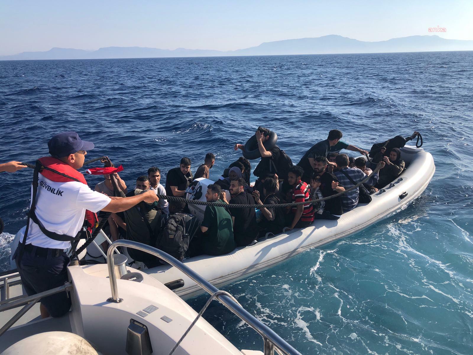 Ege açıklarında temmuz ayında 662 düzensiz göçmen yakalandı, 179 göçmen kurtarıldı