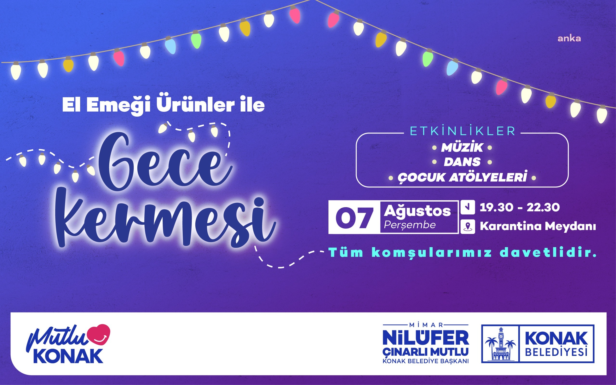 Konak’ta kadınların el emeği ‘Gece Kermesi’nde değerlenecek