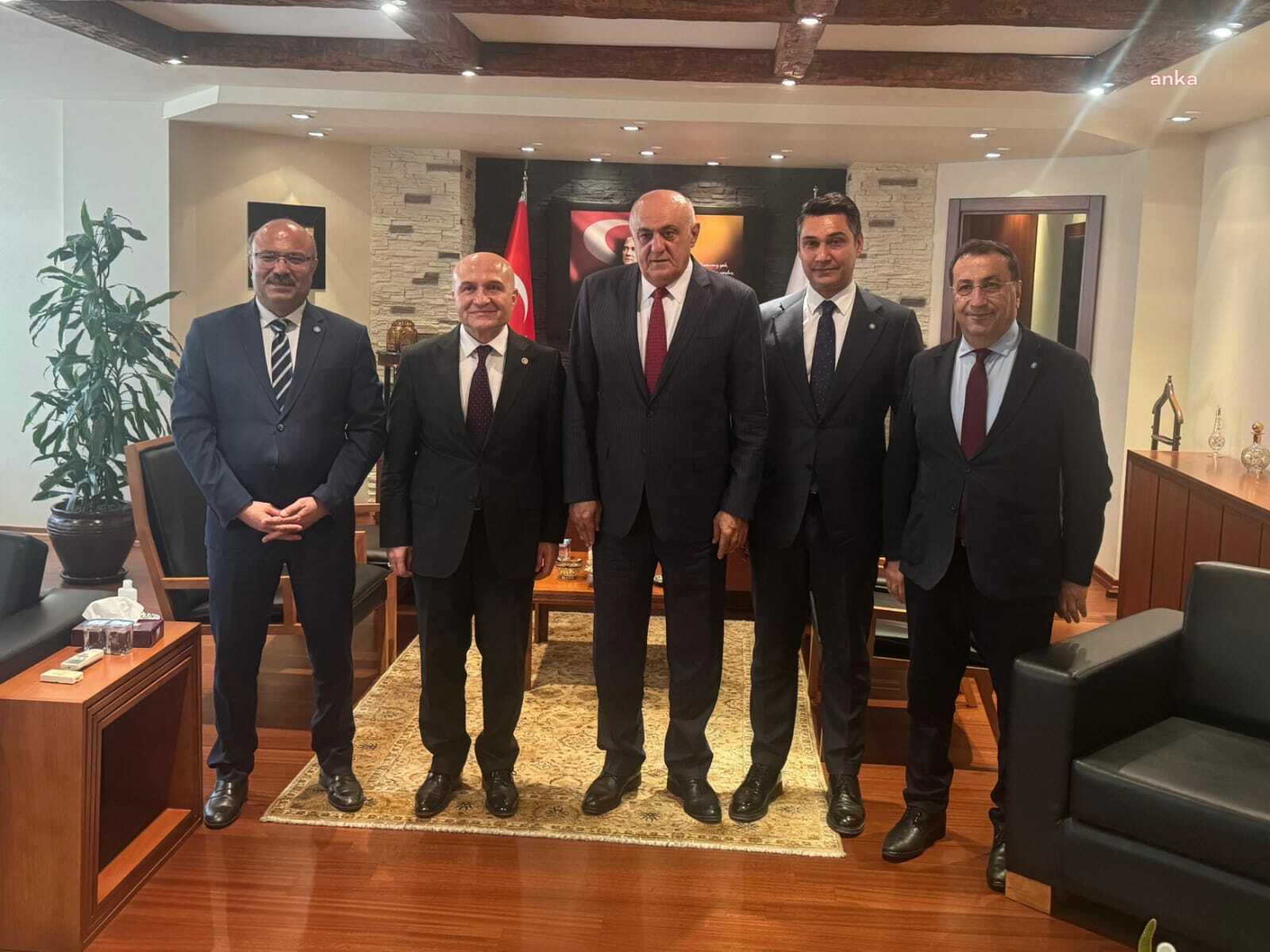 İYİ Parti heyetinden PANKOBİRLİK'e ziyaret