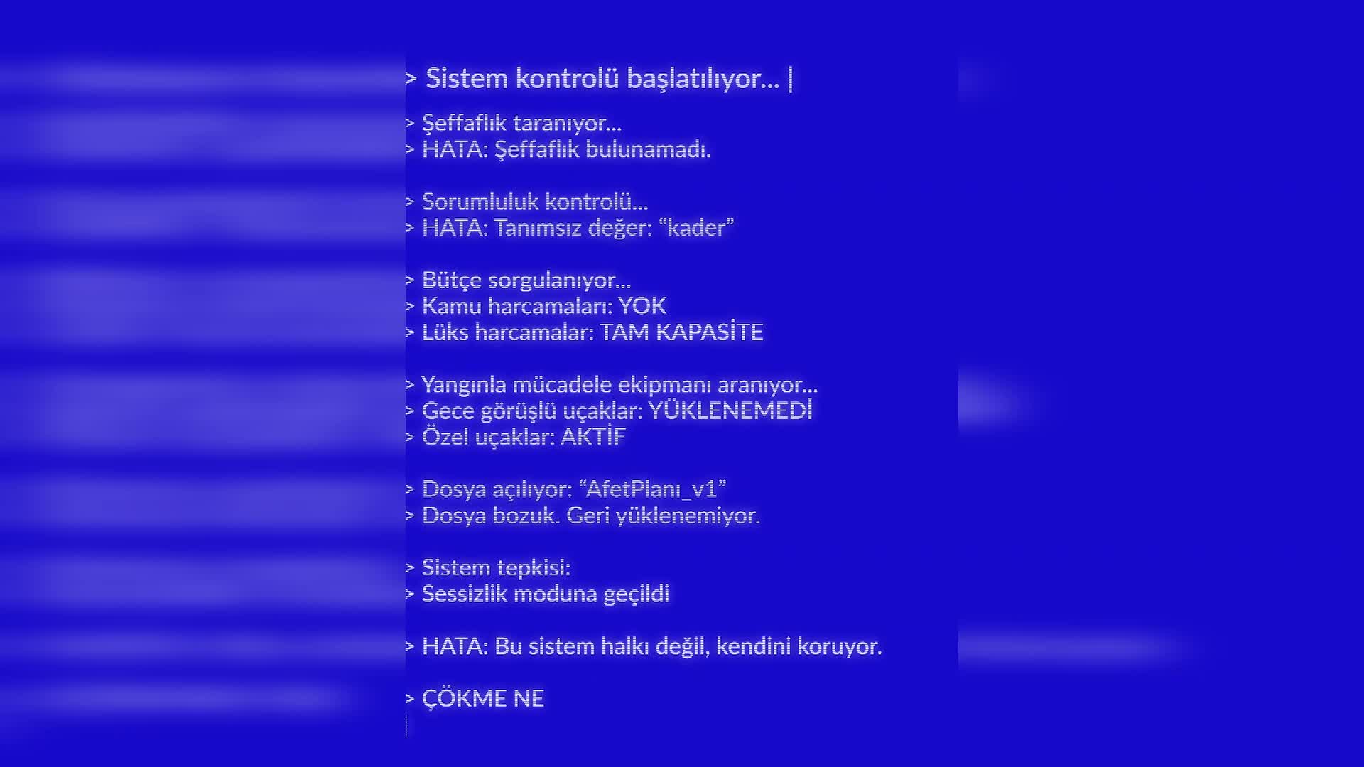 Gelecek Partisi’nden “Sistem Çöktü” kampanyası