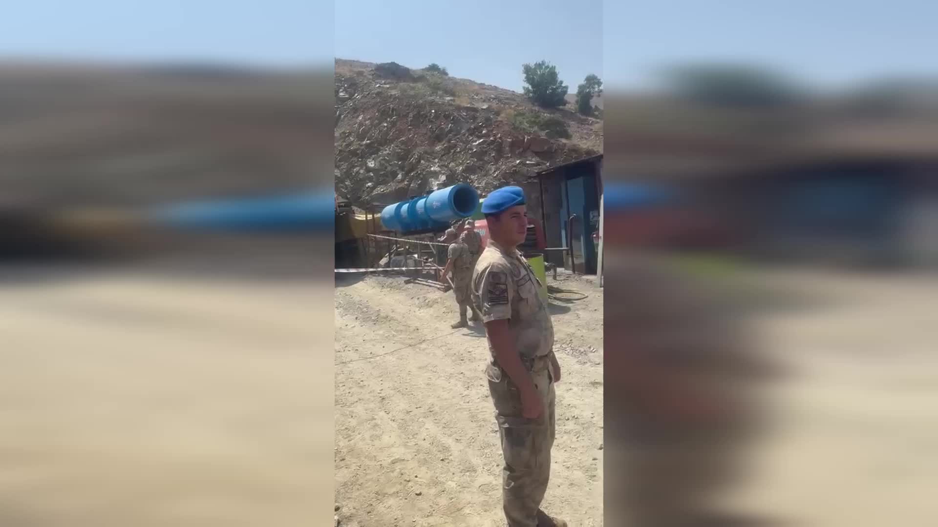 Elazığ'ın Alacakaya İlçesi'nde maden ocağında göçük: Mahsur kalan bir işçiyi kurtarma çalışmaları sürüyor