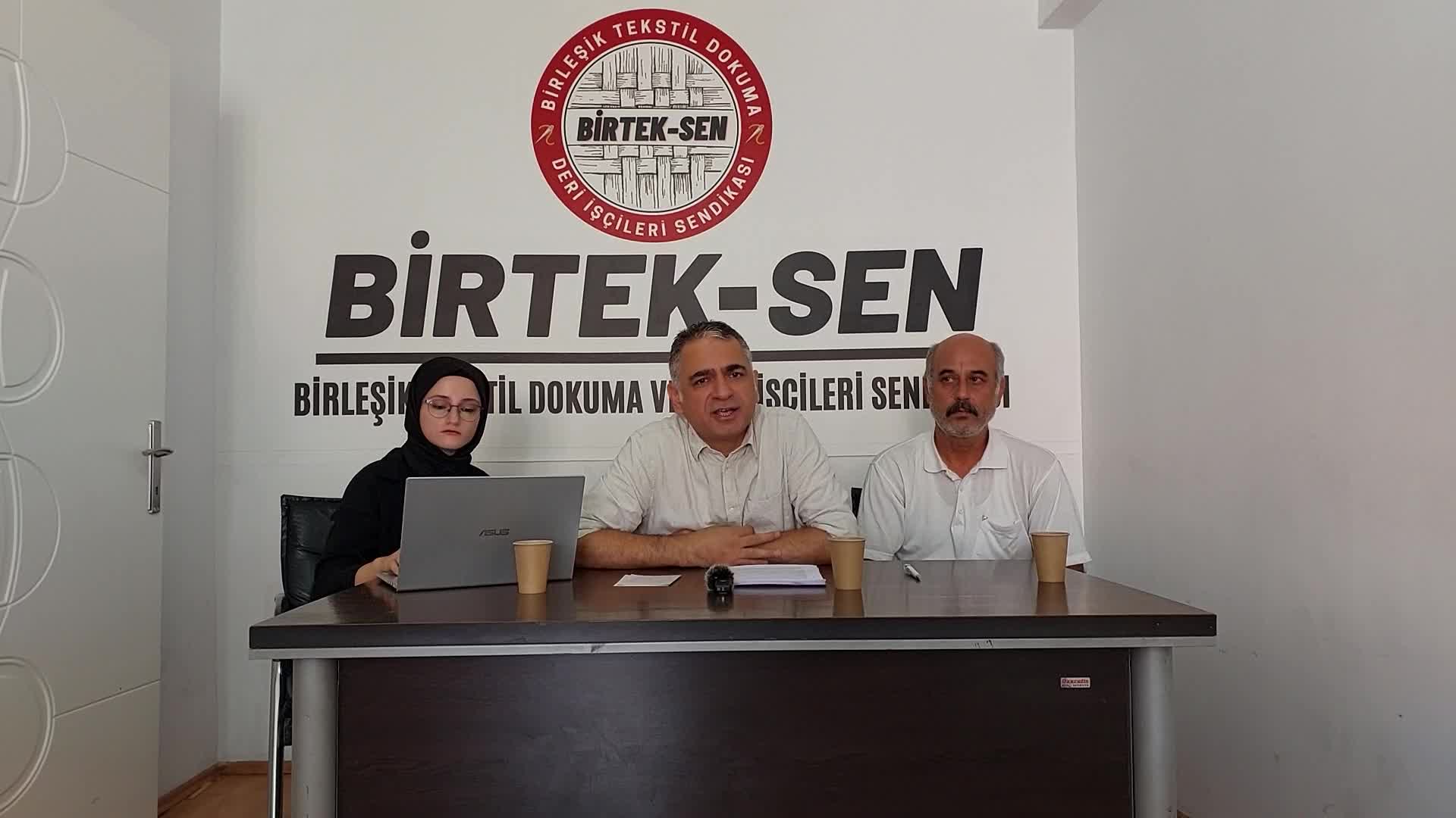 BİRTEK-SEN Başkanı Türkmen: "Patronlar, krizi kullanarak işçilerin kazanılmış haklarını hedef alıyor"