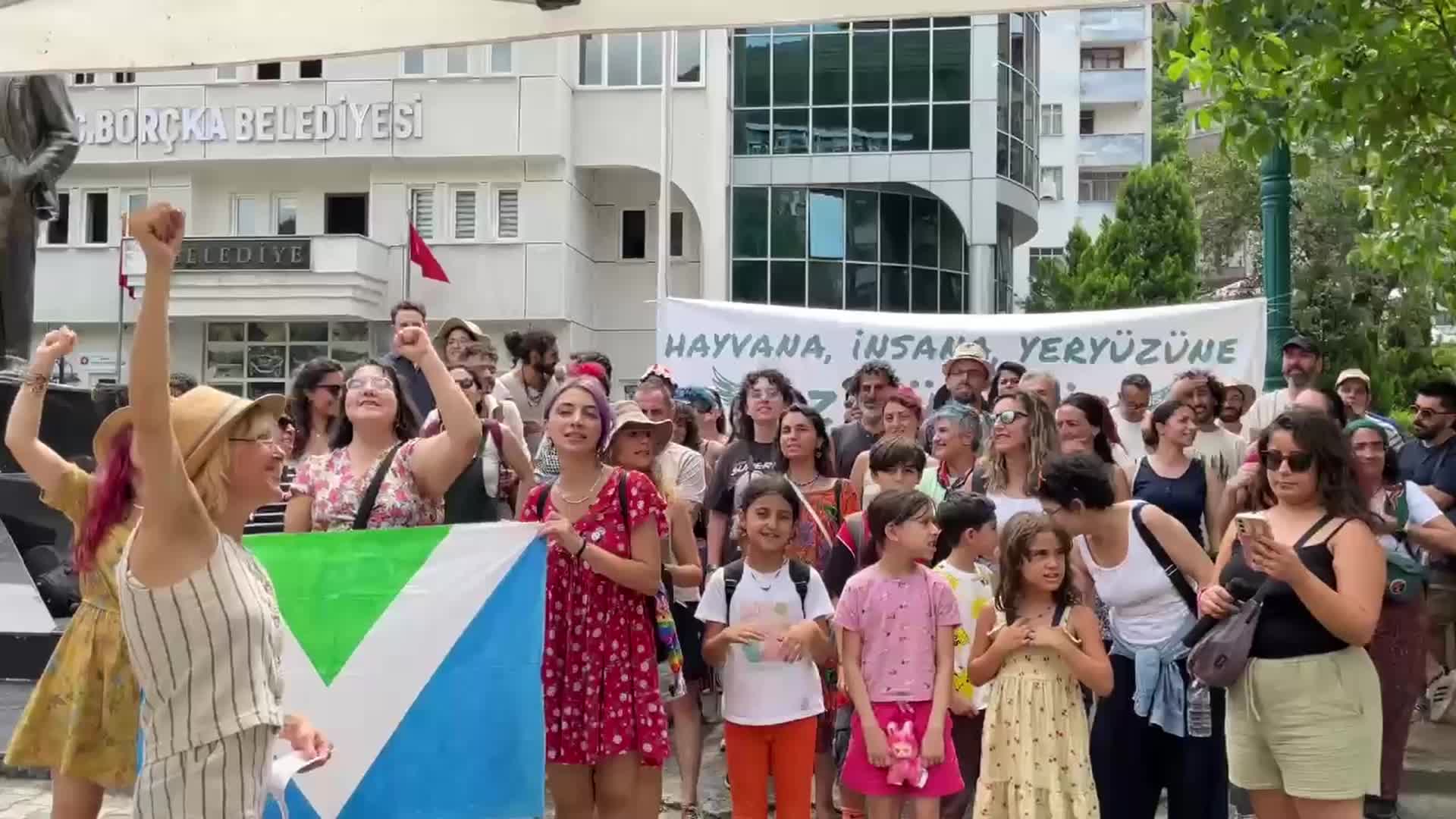 Borçka’da Kolektif Vegan Festivali başladı