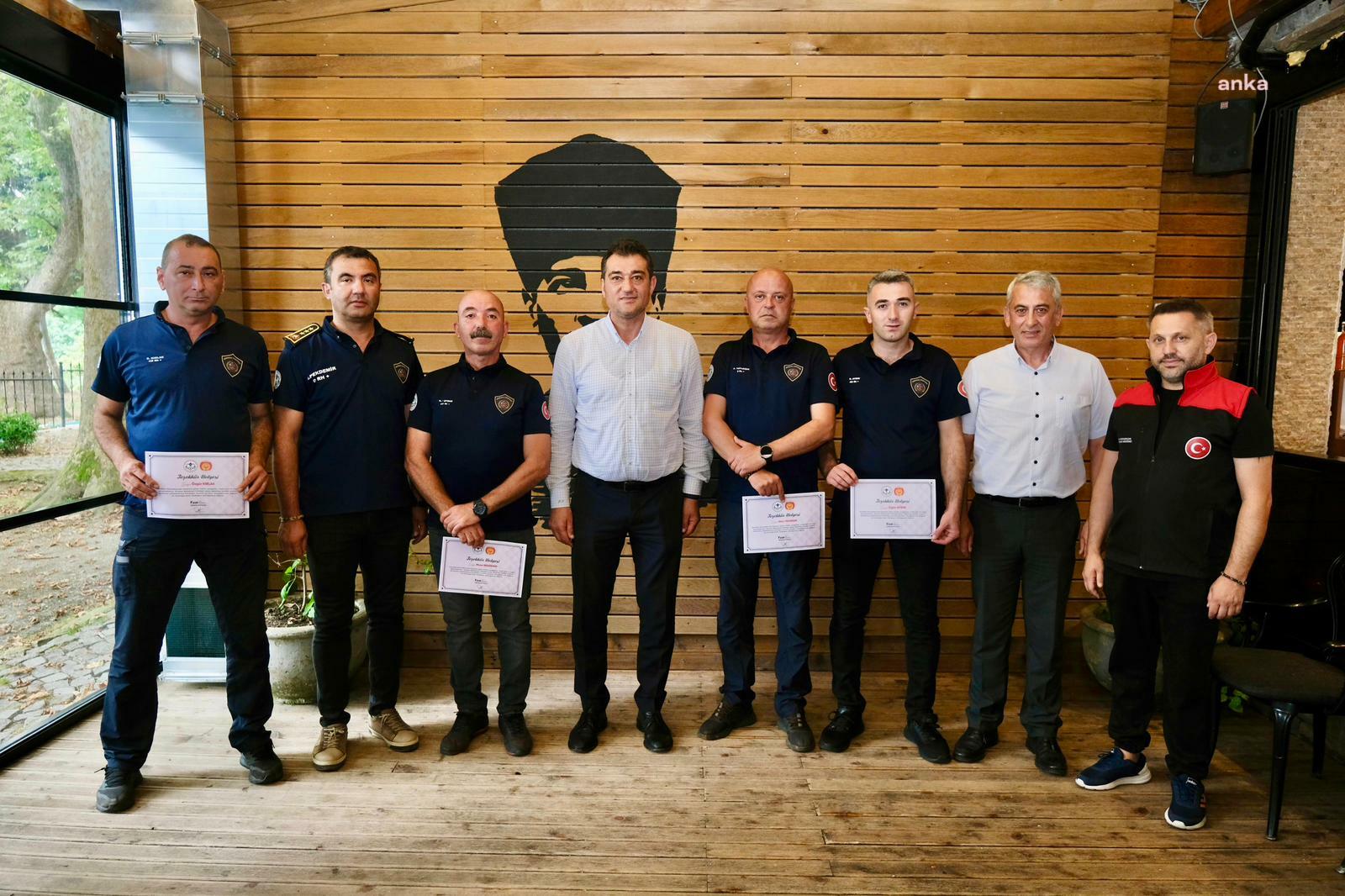 Giresun Belediye Başkanı Köse, Karabük’ten dönen itfaiye personeli ile yemekte buluştu