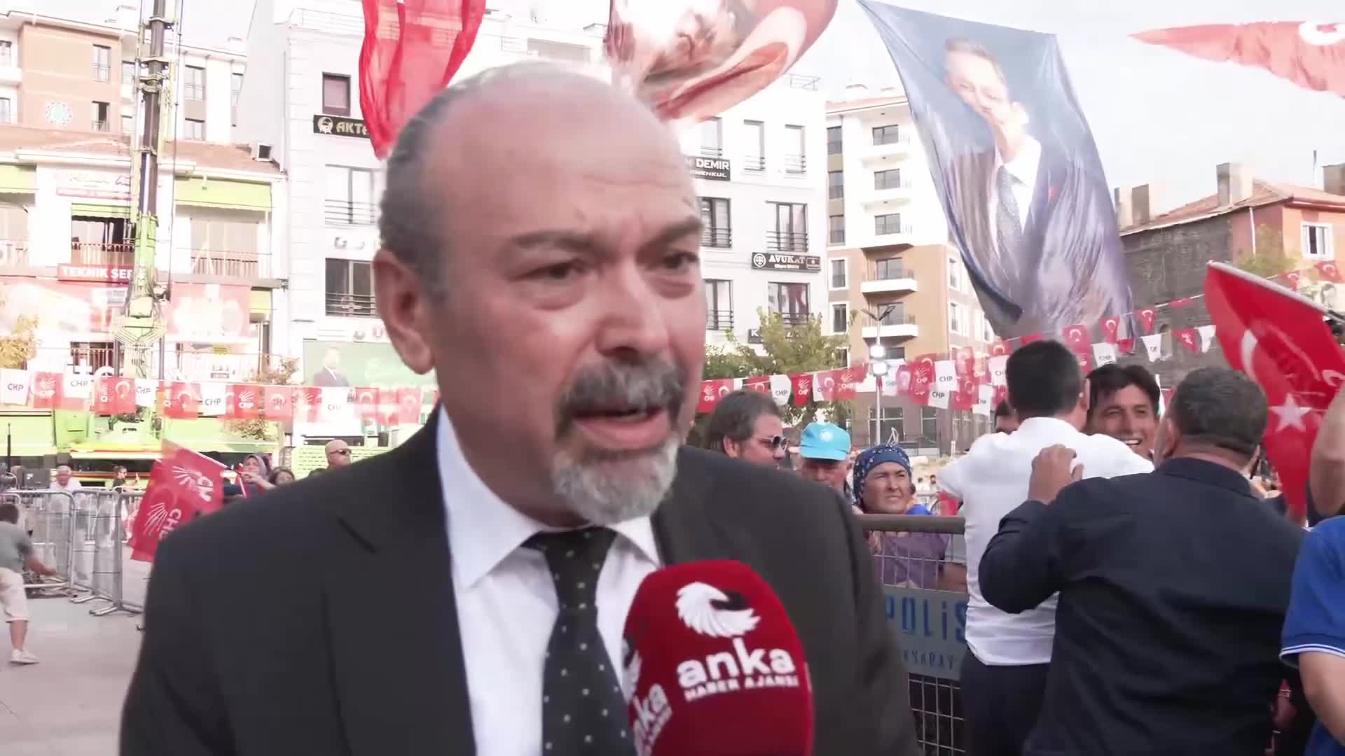 CHP'nin ''Millet İradesine Sahip Çıkıyor'' mitingi... CHP Aksaray İl Başkanı Özdemir: "İmamoğlu’nun zindanda tutulma sebebi herkes tarafından biliniyor"