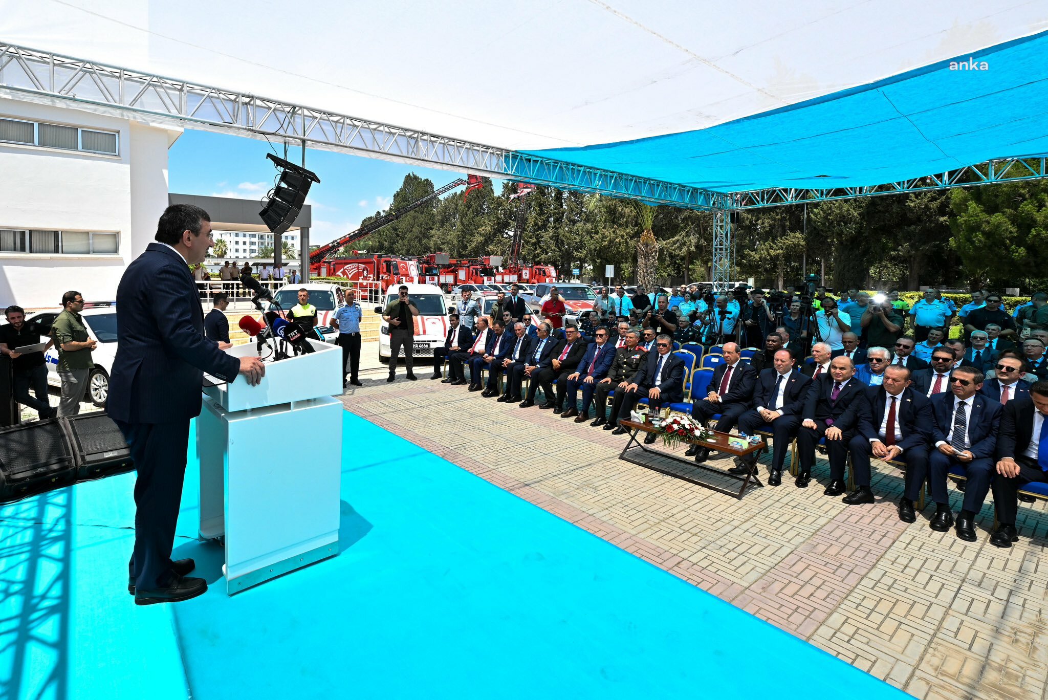 Cumhurbaşkanı Yardımcısı Cevdet Yılmaz: "KKTC’nin kalkınma mücadelesini milli bir dava olarak görüyoruz"