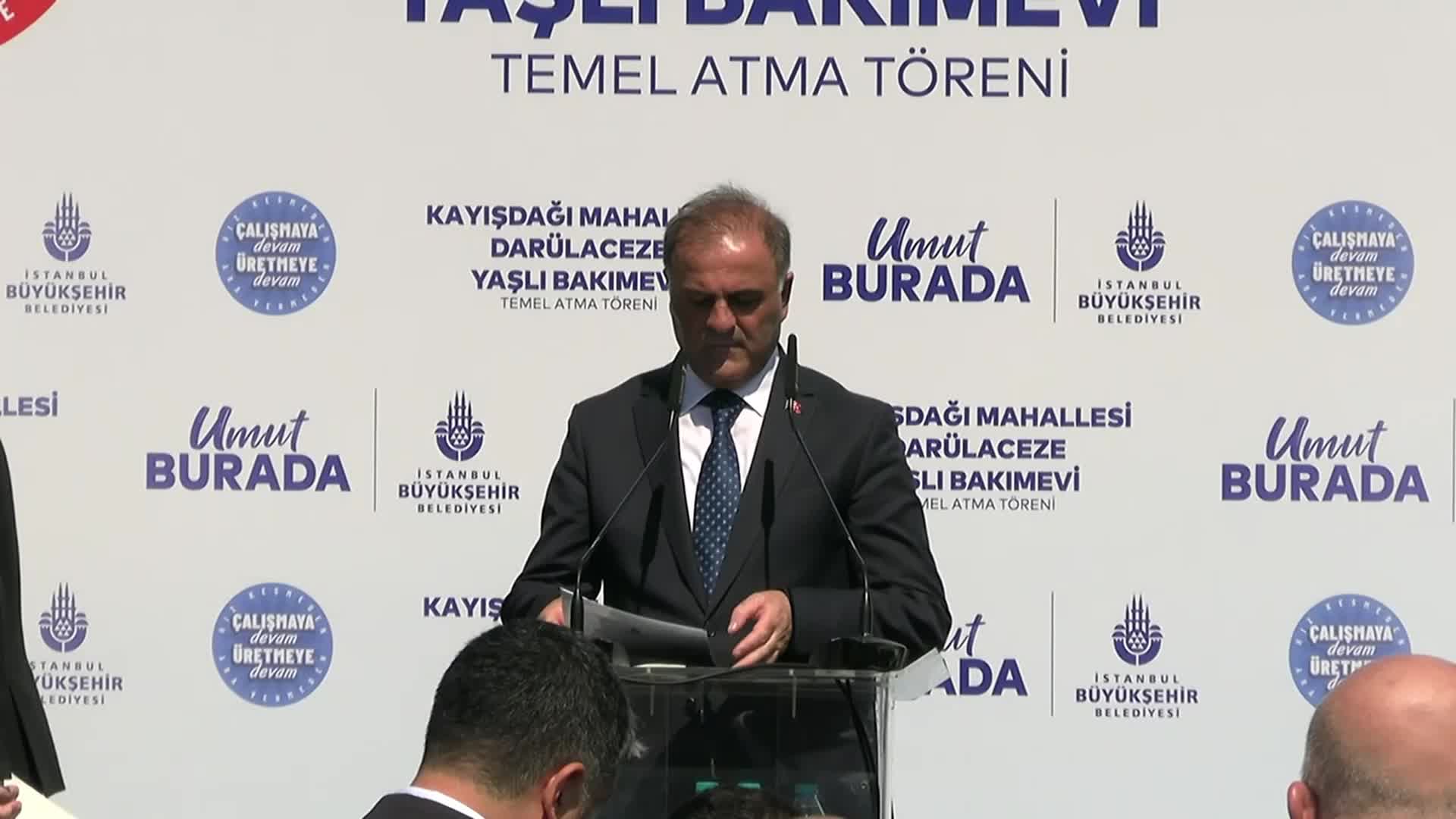 İBB, Darülaceze Bakımevi temelini attı... Nuri Aslan: “Ekrem Başkanımızın emanetine en derin sorumluluk duygusuyla sahip çıkacağız”
