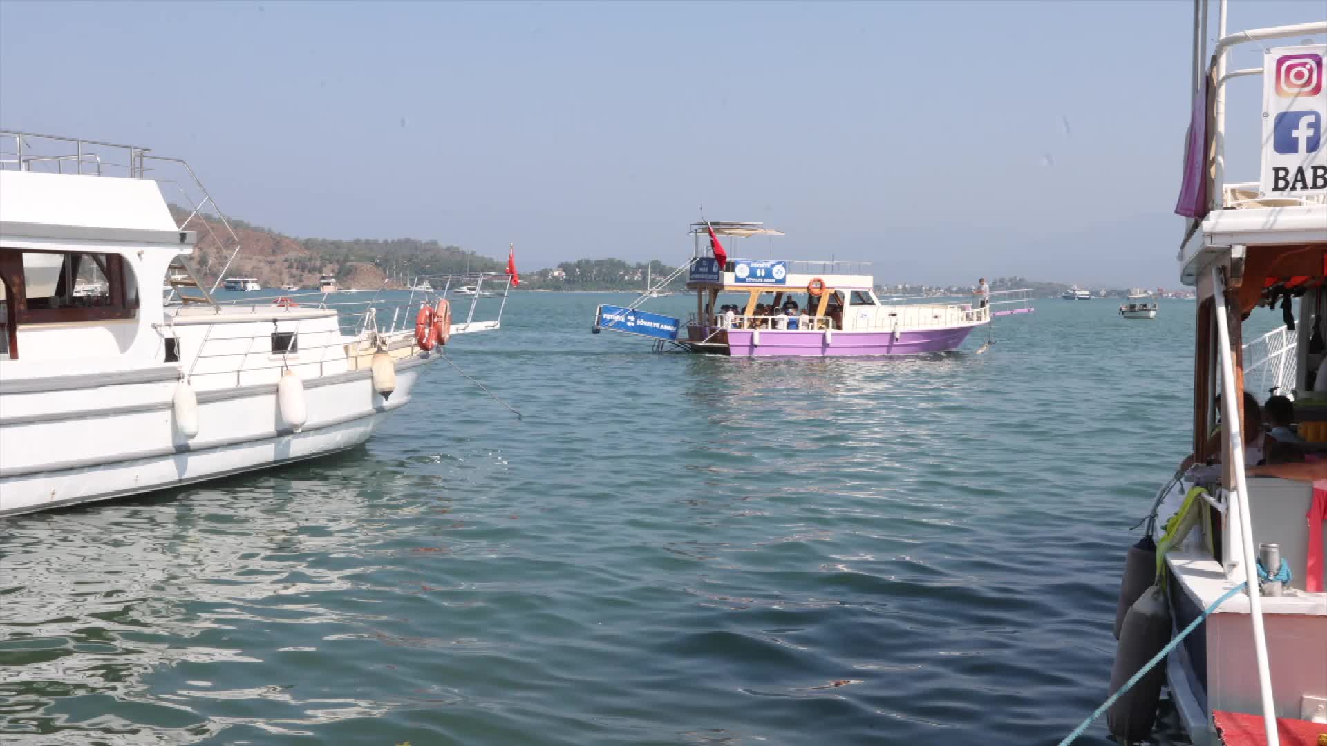 Fethiye-Şövalye Adası deniz ulaşım seferleri başladı