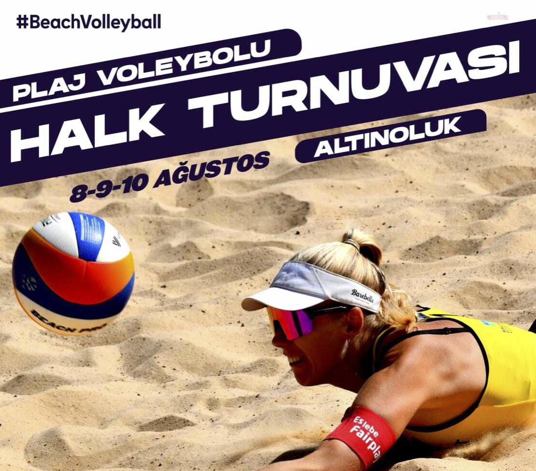Balıkesir’de Plaj Voleybolu Halk Turnuvası başlıyor