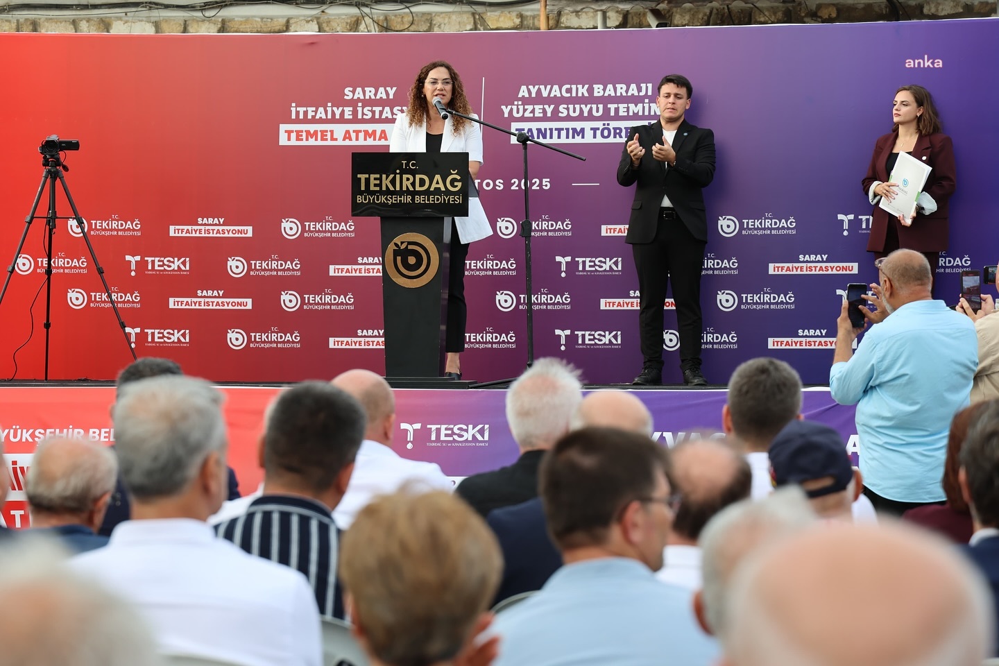 Tekirdağ Büyükşehir Belediyesi, Saray ilçesinde 2 projenin temelini attı